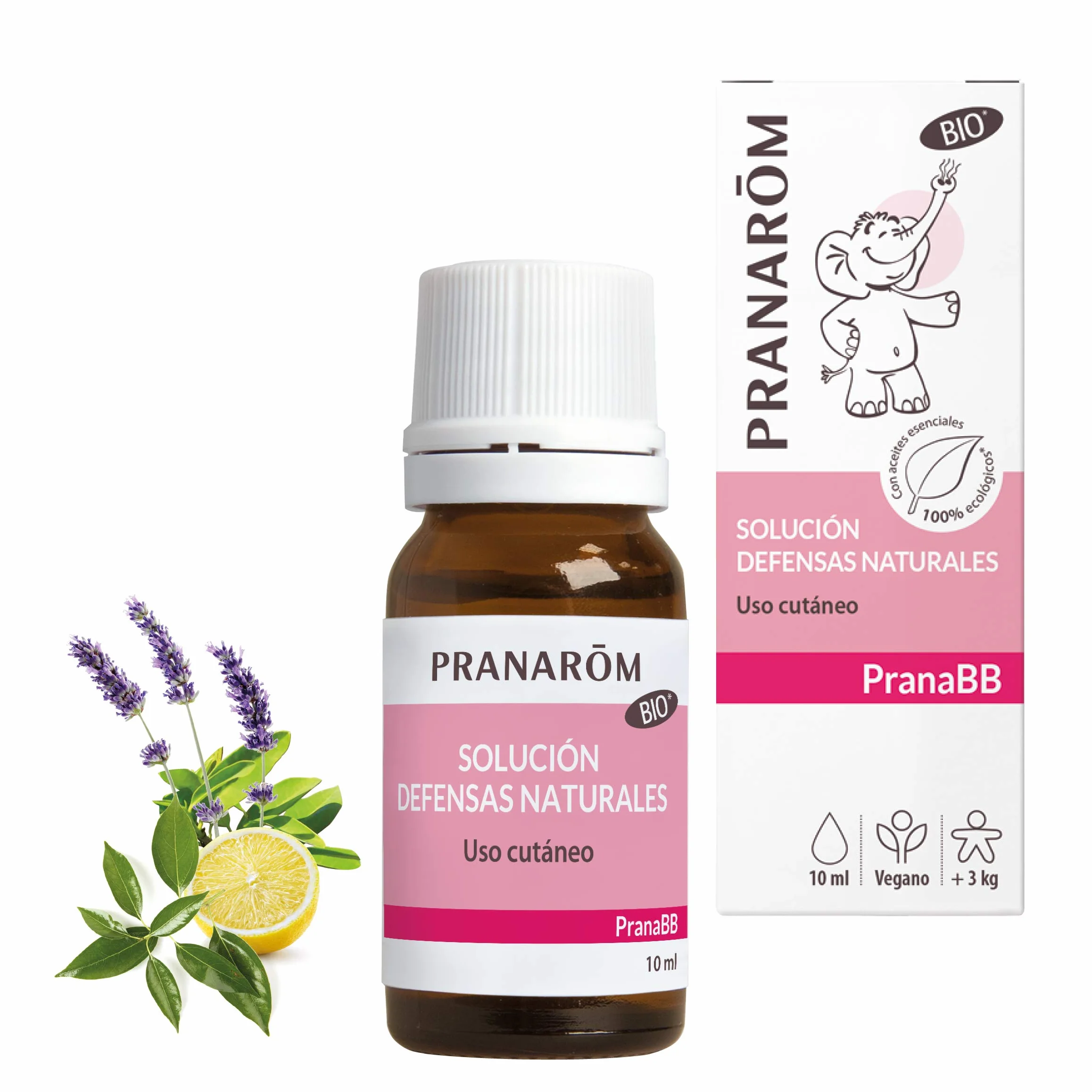Pranarom Pranabb - Solución Defensas Bio, color Neutro, 10 ml