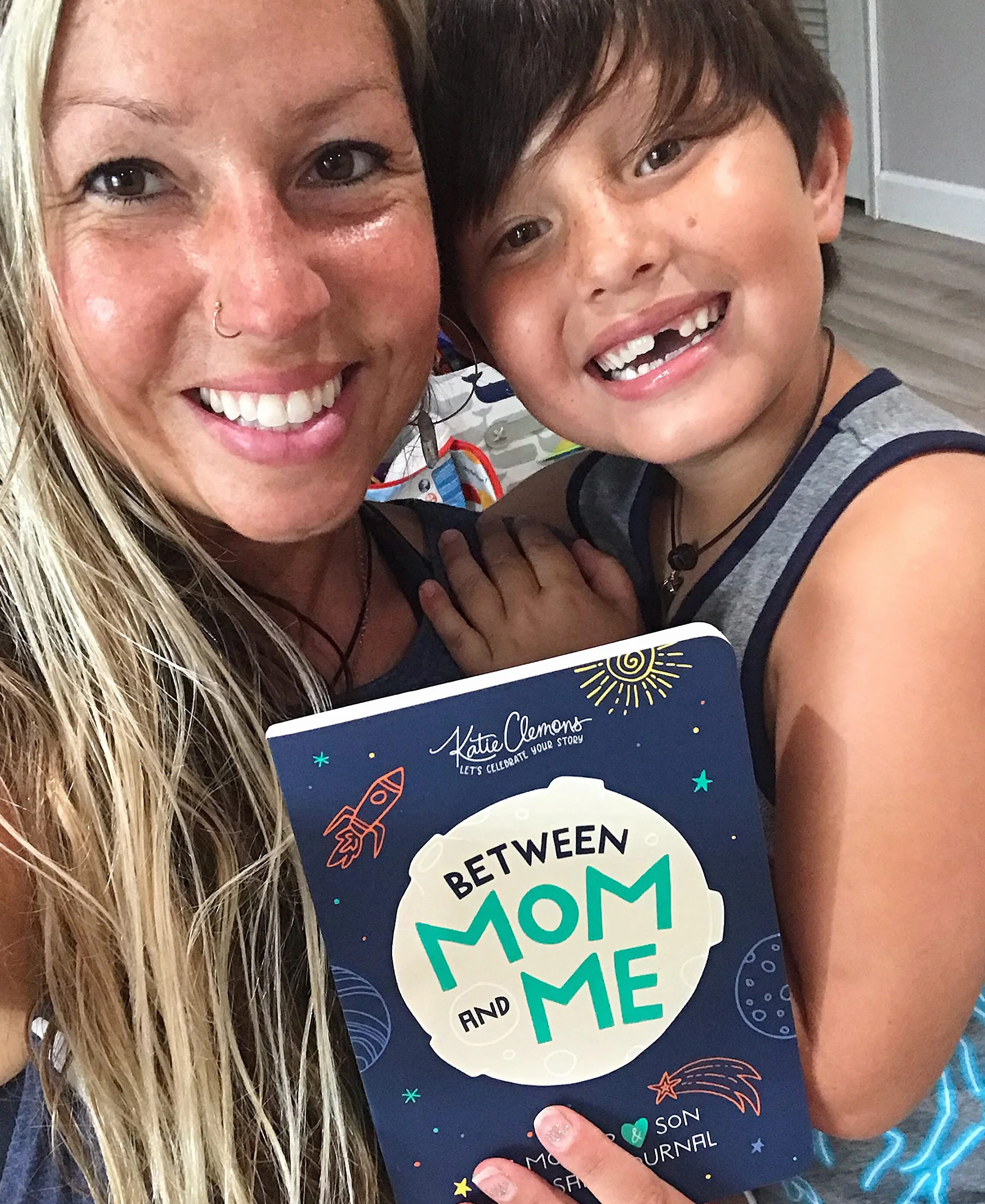 Between Mom and Me: A Mother and Son Keepsake Journal