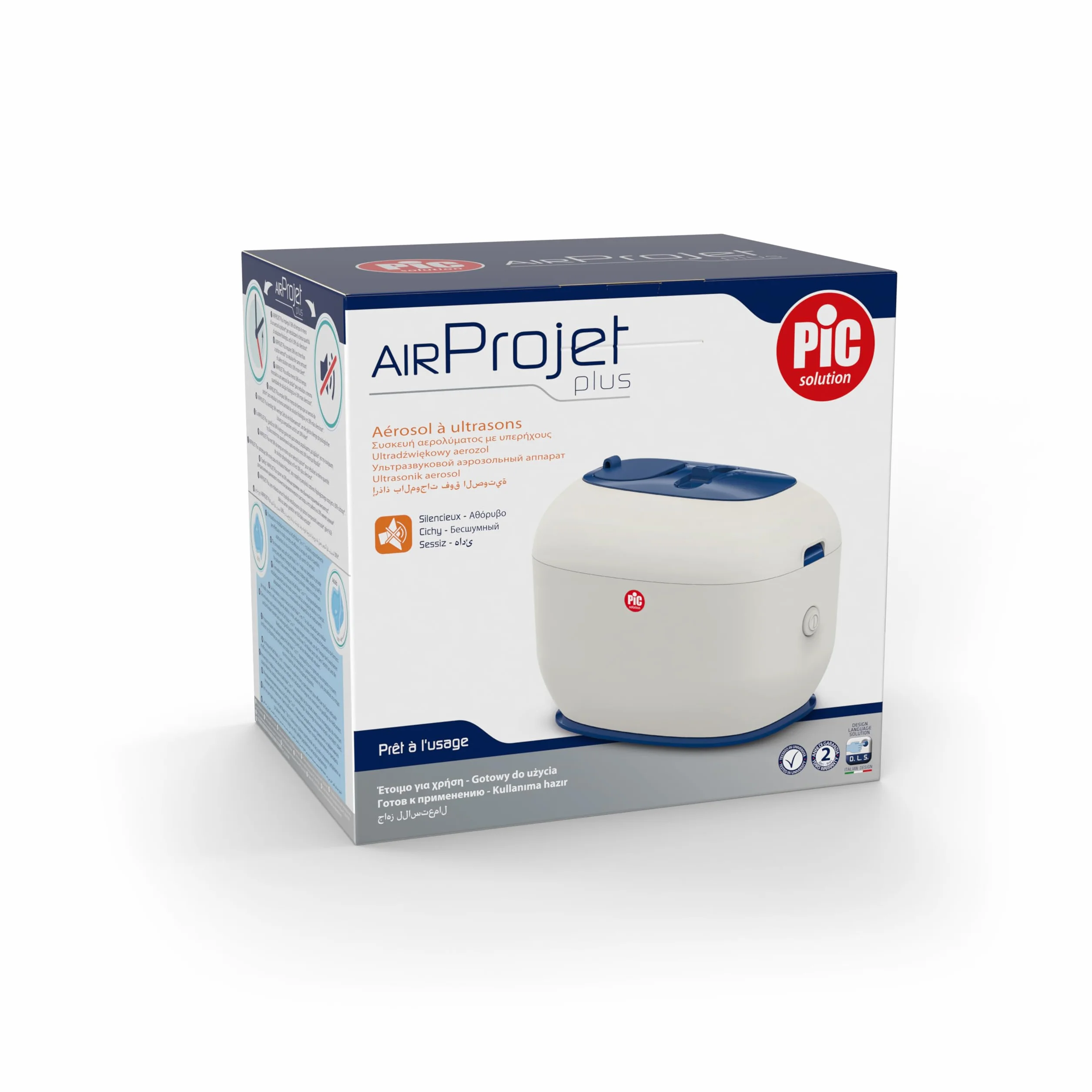 Pic Solution AIRProjet plus Aerozol Ultradźwiękowy, Biały, Niebieski
