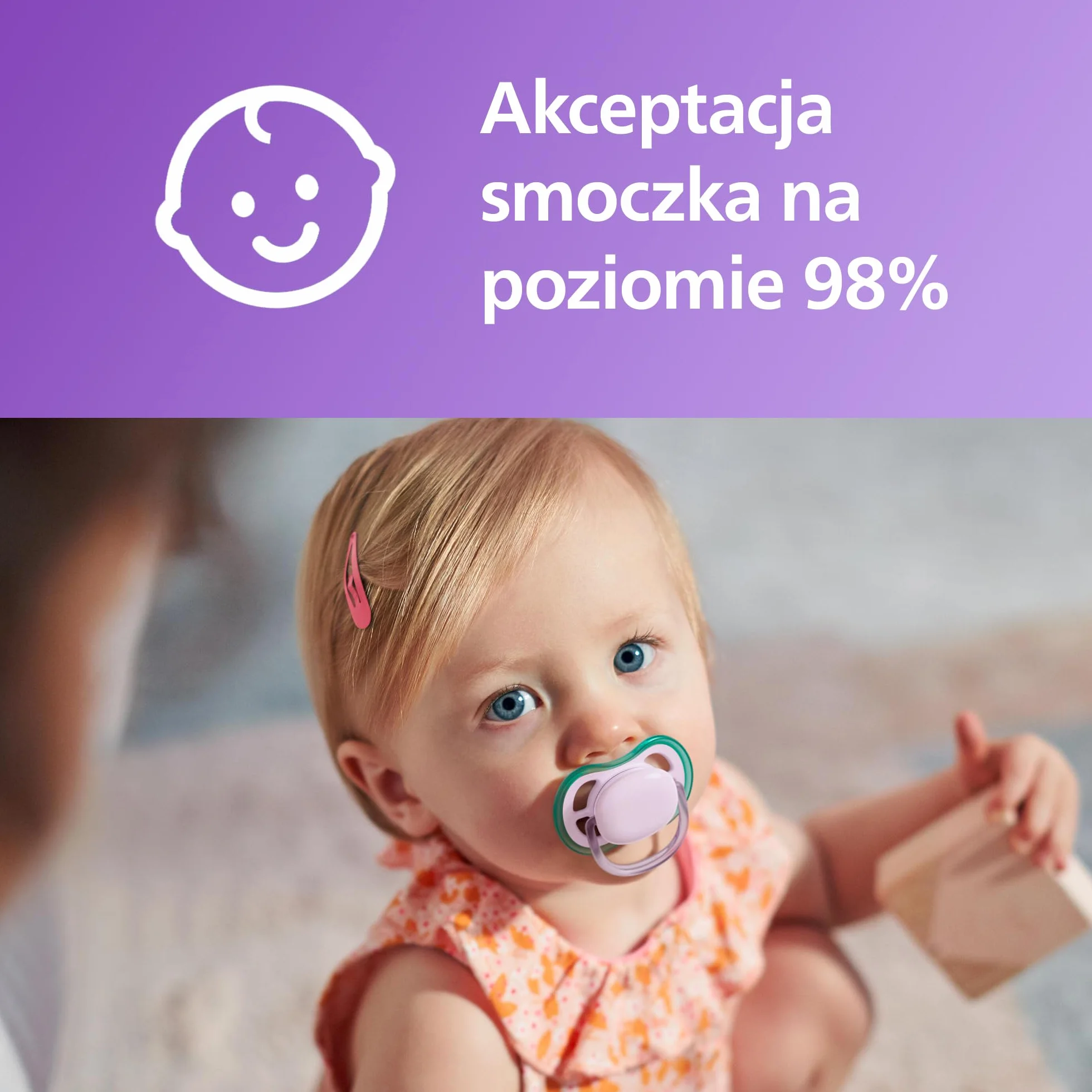 Philips Avent Ultra Air Smoczki, lekkie, przepuszczające powietrze smoczki dla dzieci w wieku 0–6 miesięcy bez bisfenolu A, z etui ze sterylizatorem, model SCF085/24