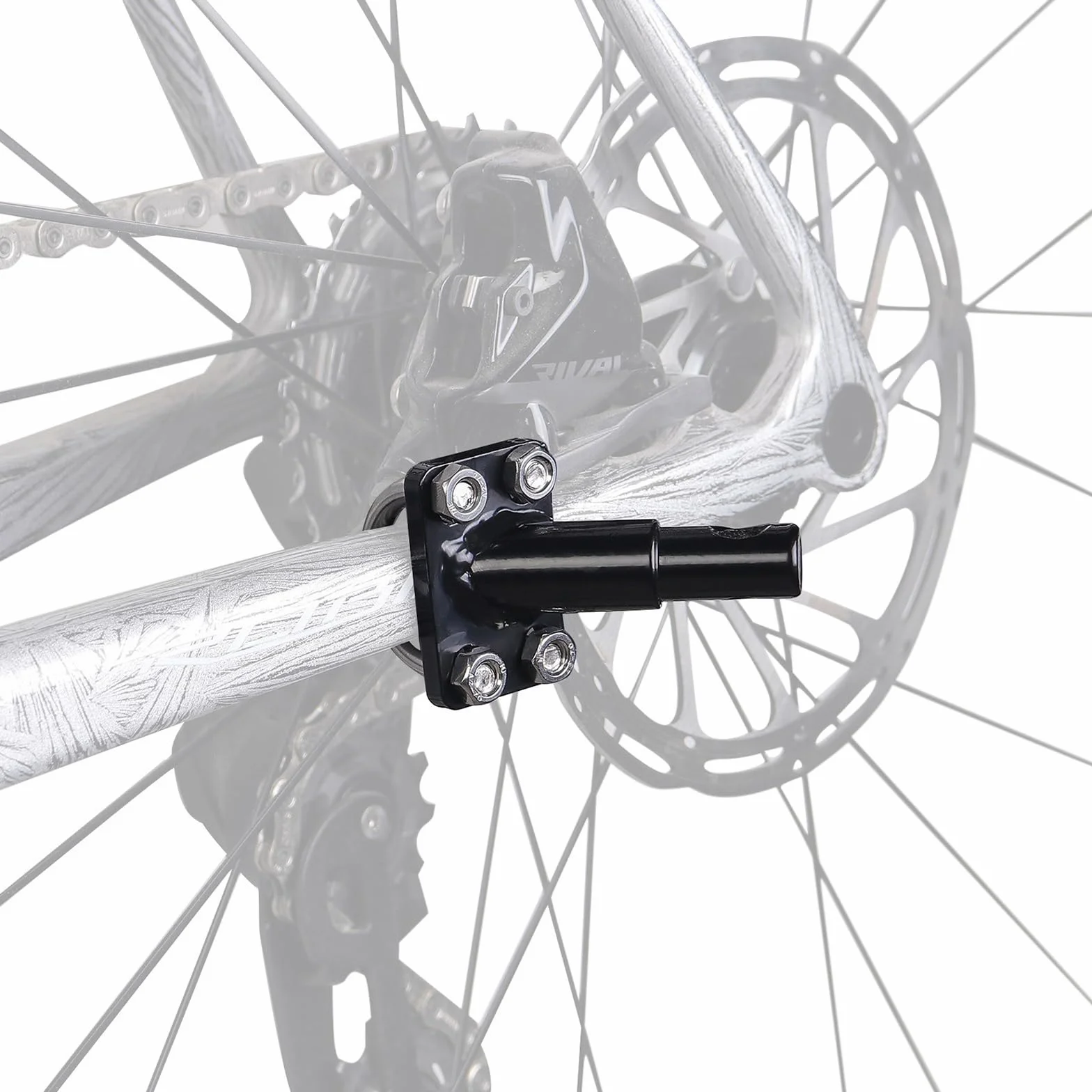 Hak holowniczy do rowerów, NlsqEU hak holowniczy do przyczep rowerowych, sprzęg do przyczep rowerowych, szybki złącze do przyczep rowerowych, do codziennego transportu, na zewnątrz