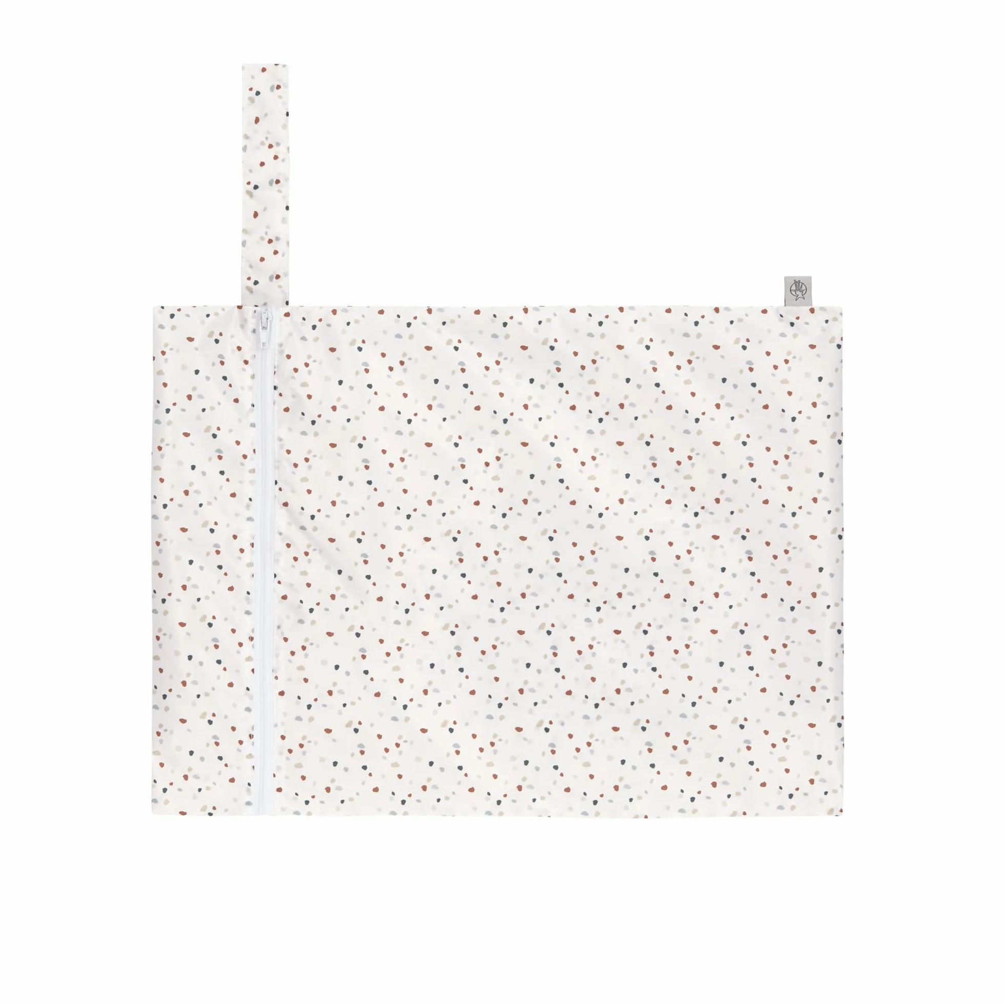LÄSSIG Torba na mokro wielokrotnego użytku dla dziecka, 2 sztuki/Wet Bag Tiny Farmer Dots/Sheep