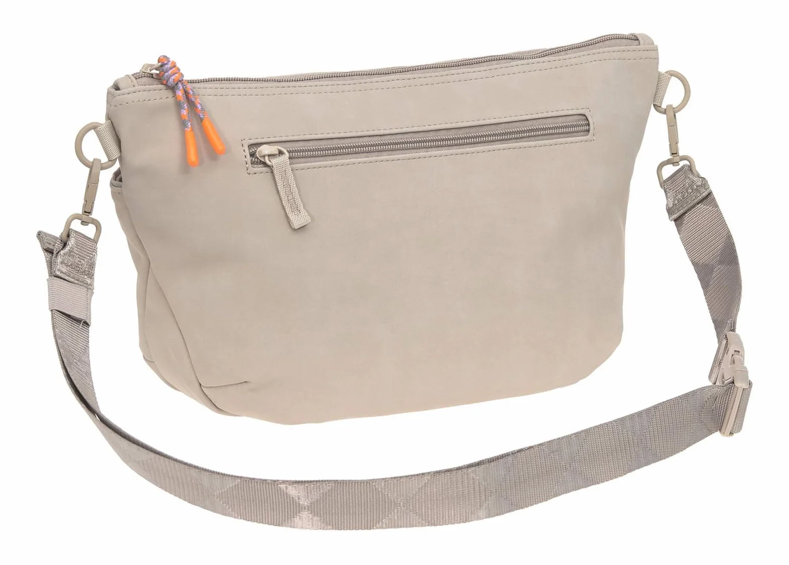 LÄSSIG Organizer do wózka dziecięcego, torba na ramię, torba do wózka dziecięcego wraz z mocowaniem do wózka dziecięcego/GRE Buggy Bum Bag humus