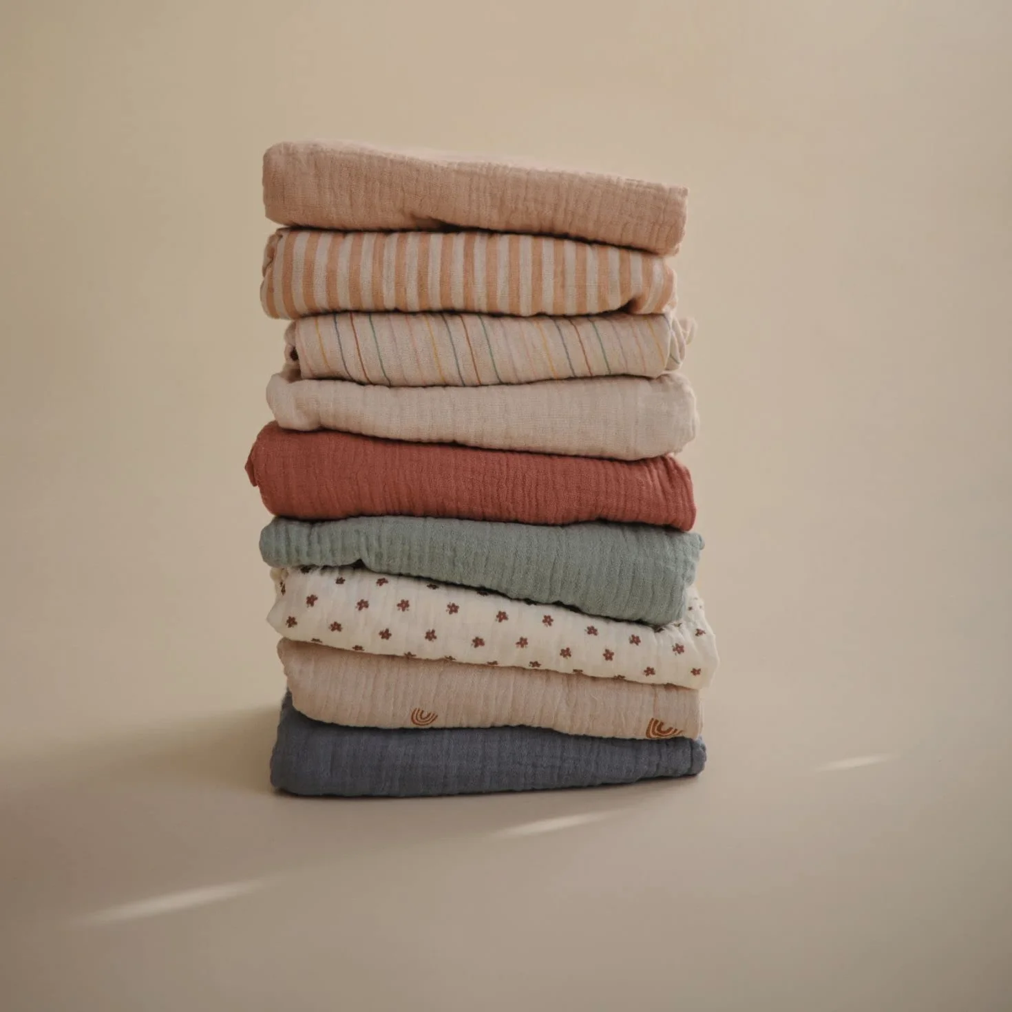 Mushie Changing Pad Cover Fog