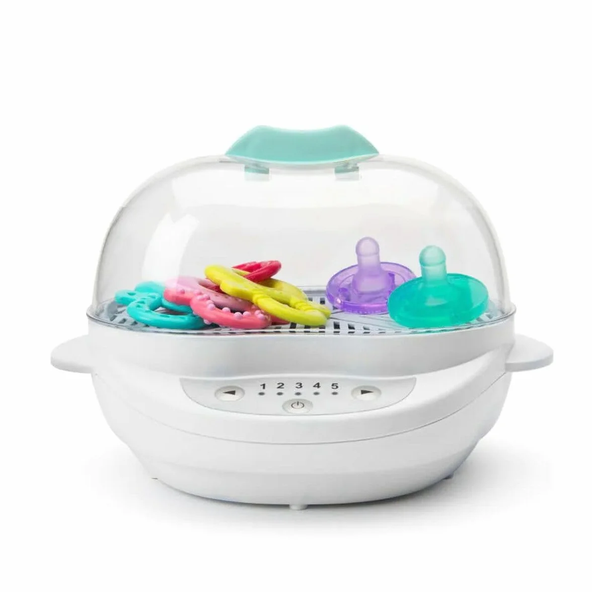 Nutribullet Baby Turbo parowar do przygotowywania posiłków dla niemowląt, procesor żywności dla niemowląt, urządzenie do dezynfekcji i sterylizacji; 420 W; BSR08N