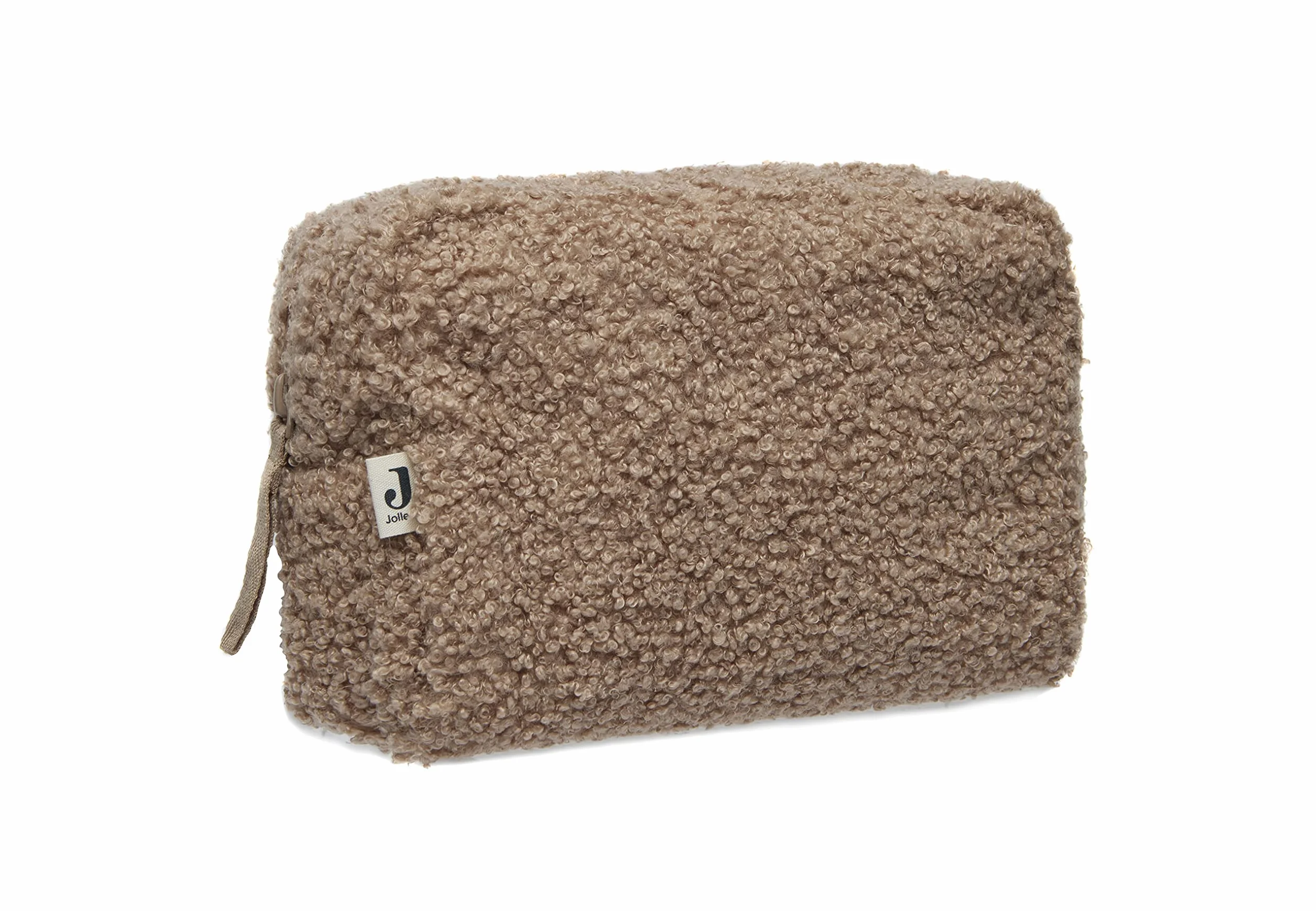 Jollein 053-577-66067 torba do pielęgnacji torebeczki na podróż Boucle/kokarda Biscuit, biszkopt, Boucle torba na pieluchy/kosmetyczka/organizer
