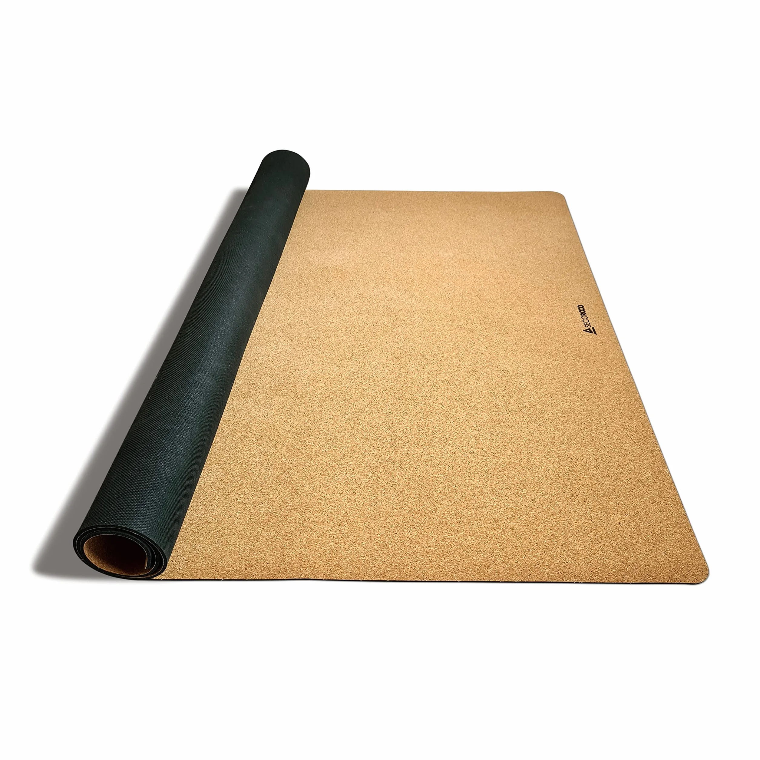 Korkowo-kauczukowa mata do zabawy dla dzieci, bezpieczna, antypoślizgowa, hipoalergiczna, mata dla niemowląt, tworzywa naturalne, 160 x 110 cm