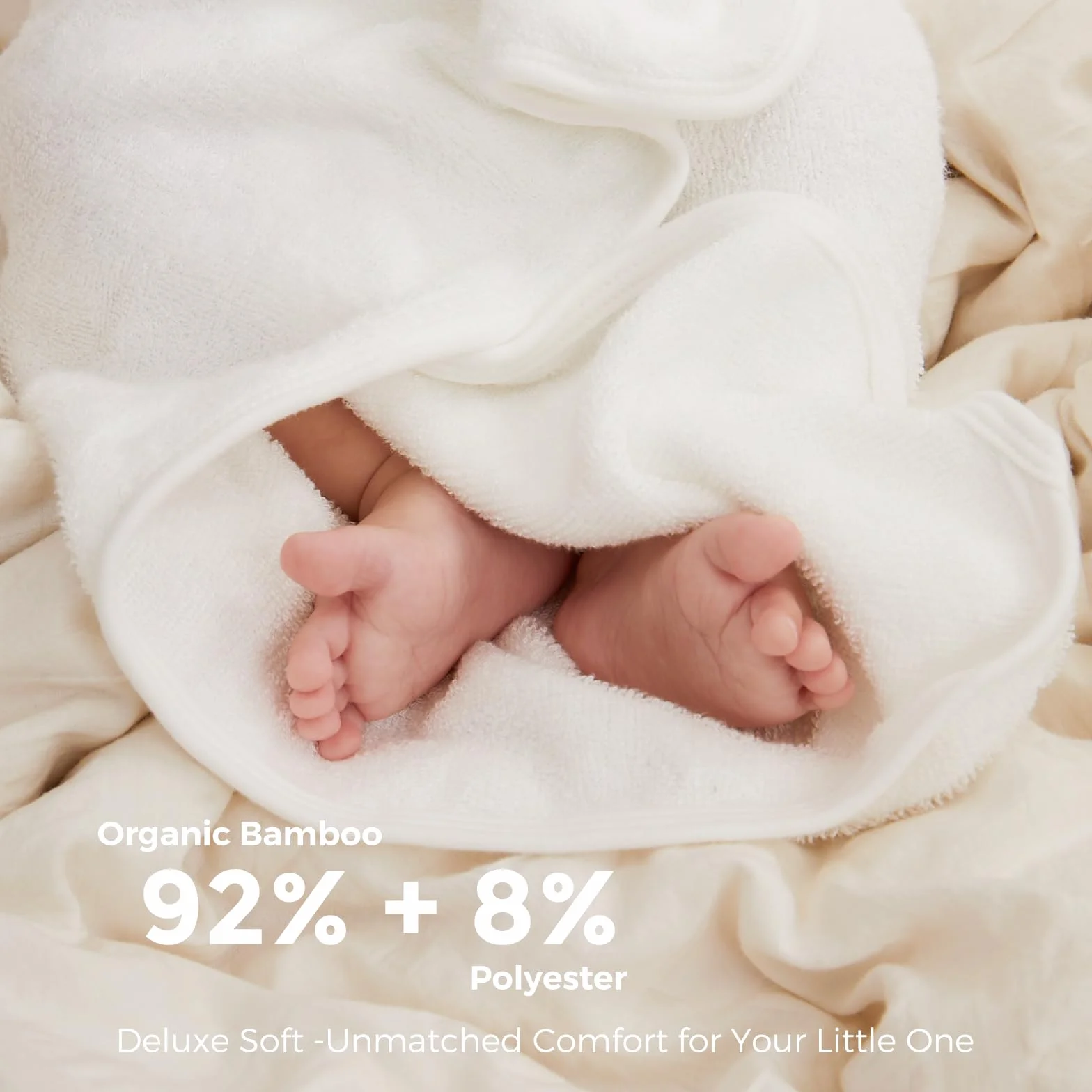 Momcozy Set Asciugamani Bagno al in Bambù per Neonato 5 Pz, 1 Pezzo Asciugamano Neonato Con Cappuccio, 3 Pezzi Asciugamano Neonati, 1 Pezzo Guanto Da Bagno, Soffice, Traspirante, Ecologico