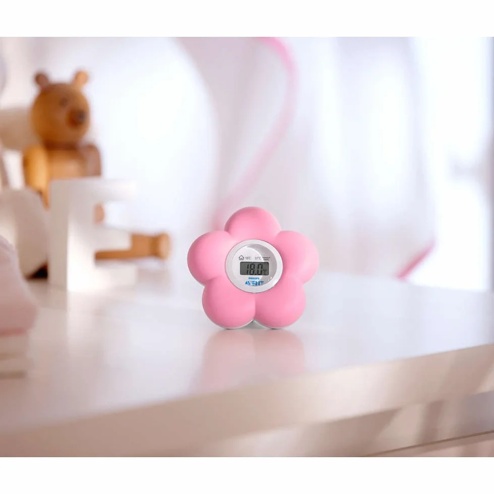 Philips Avent SCH550/21 termometr wh/pi, różowy/biały