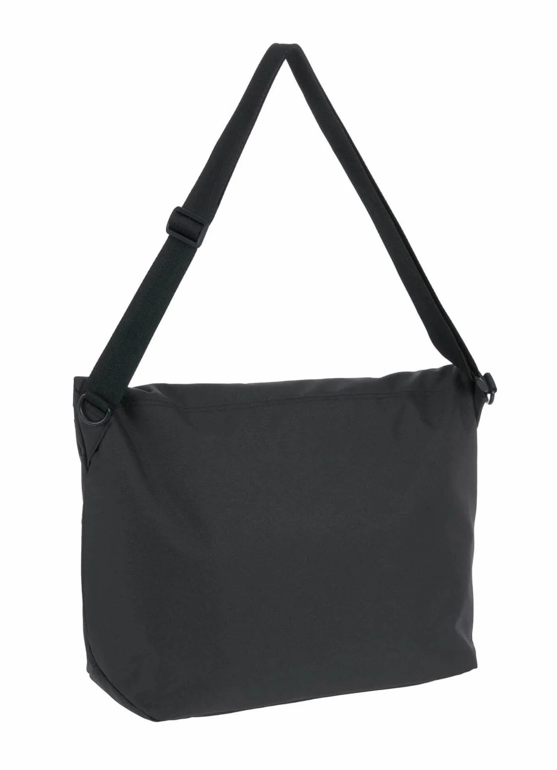 LÄSSIG Torba do przewijania niemowląt z akcesoriami/zieloną metką Manu Messenger Bag czarna