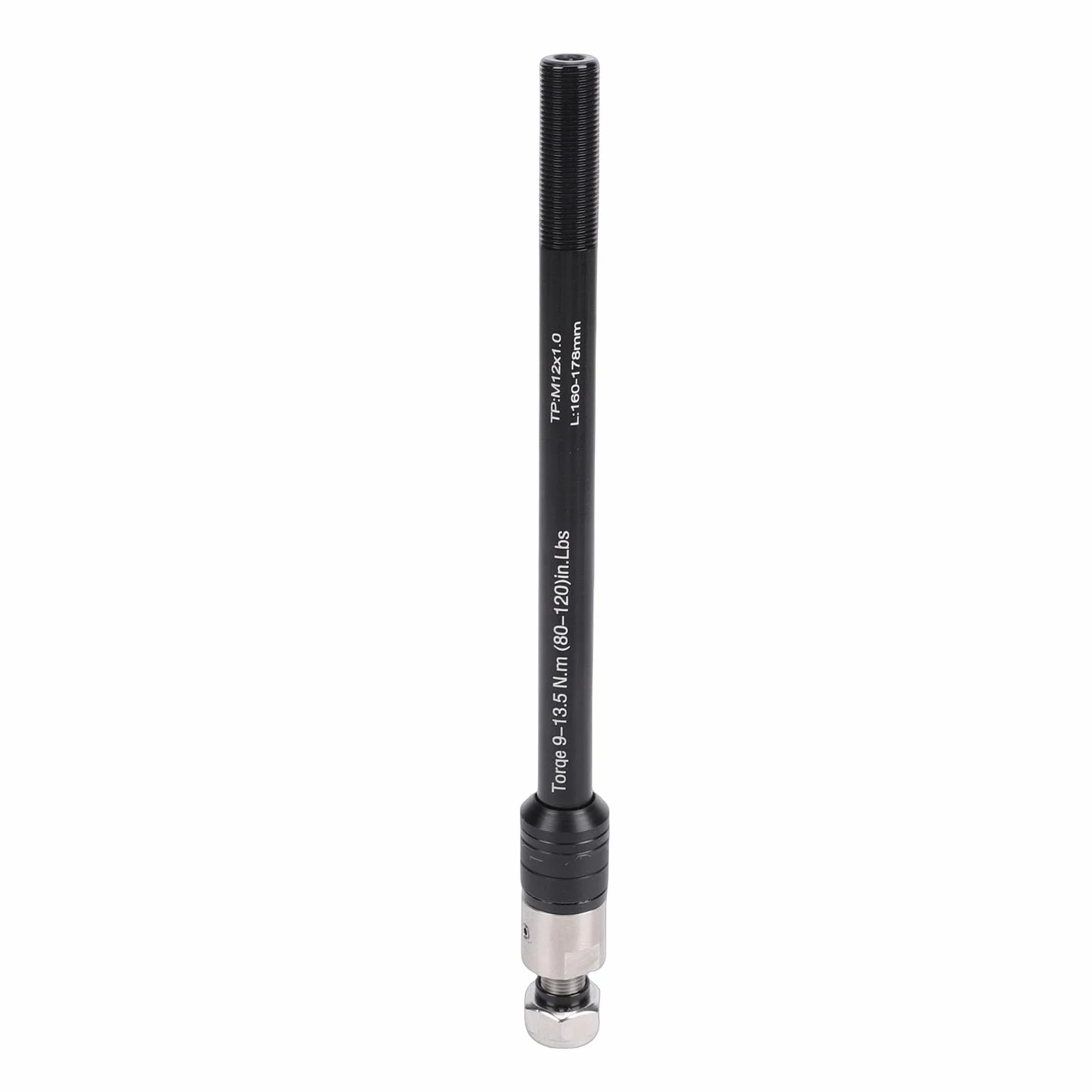 Sorandy M12 Przyczepka Rowerowa oś Przelotowa, Adapter Przyczepki Przez oś Aluminium Stal Nierdzewna, Adapter Przyczepki Rowerowej ze Stabilnym, Bezpiecznym Połączeniem do Rowerów Szosowych i
