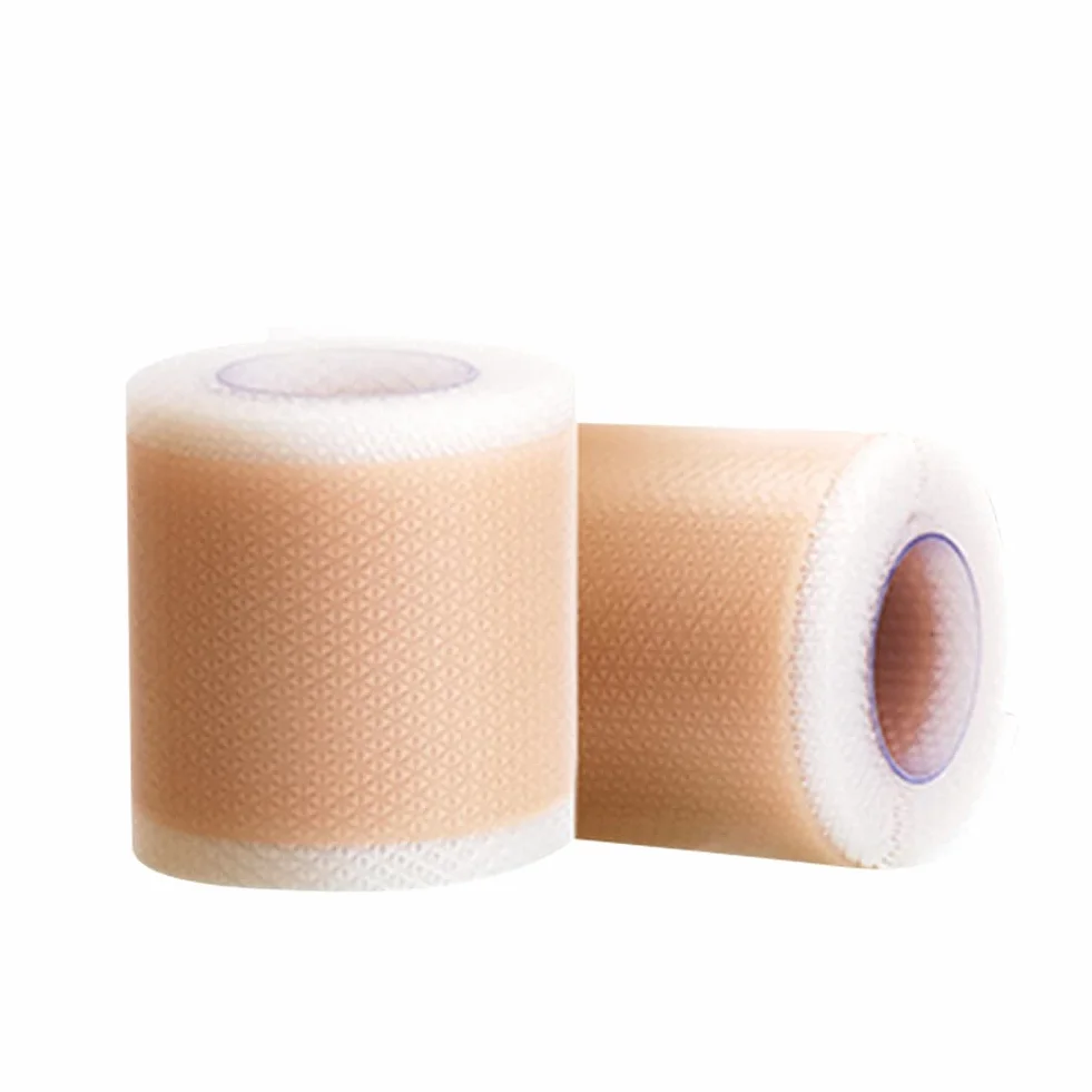 Surakey Silikonowy plaster do korekcji estetycznych uszu dla noworodków, niemowląt, wystający plaster na ucho, oddychający plaster na uszy, 4 x 50 cm
