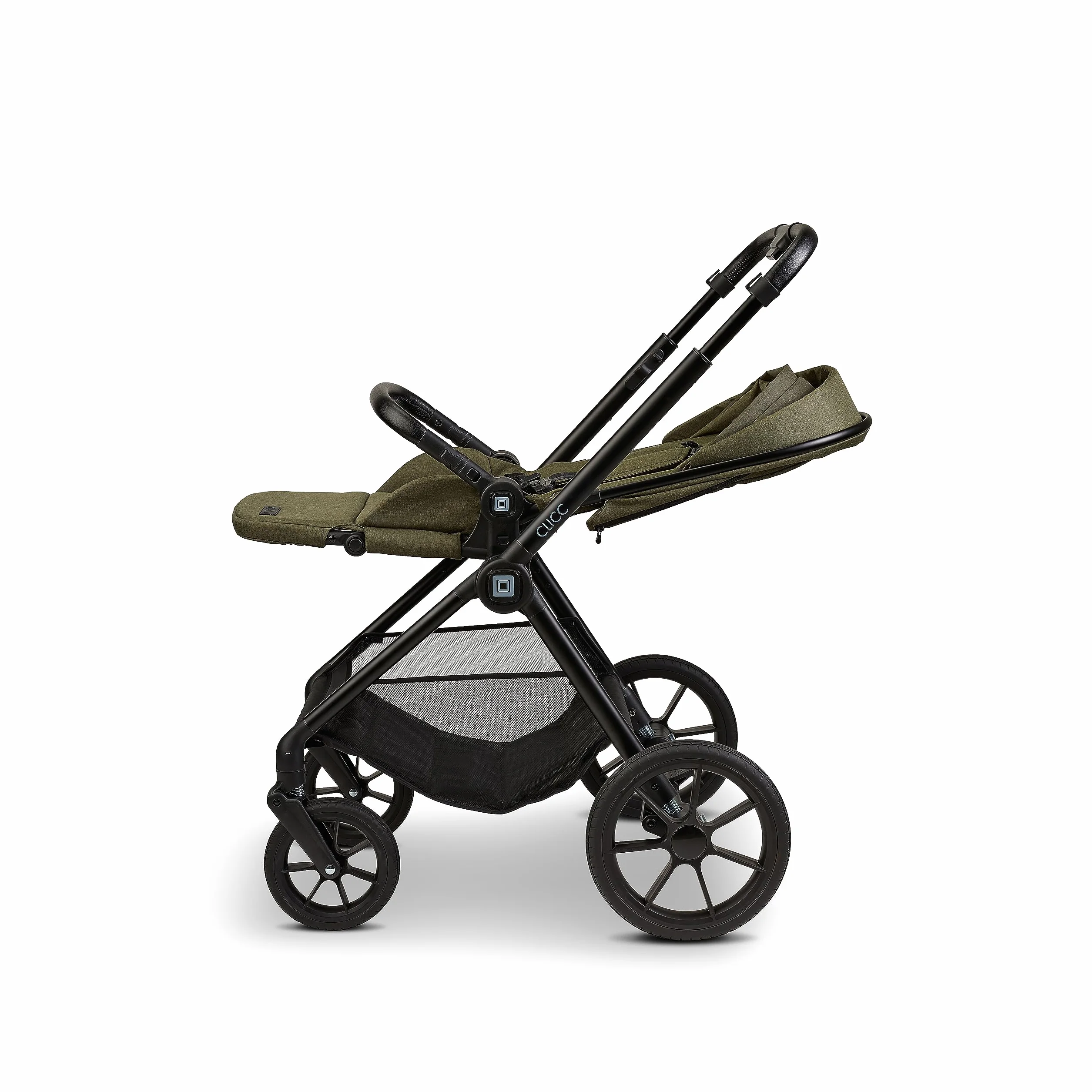 Wózek dziecięcy kombi Clicc moss Green/Melange