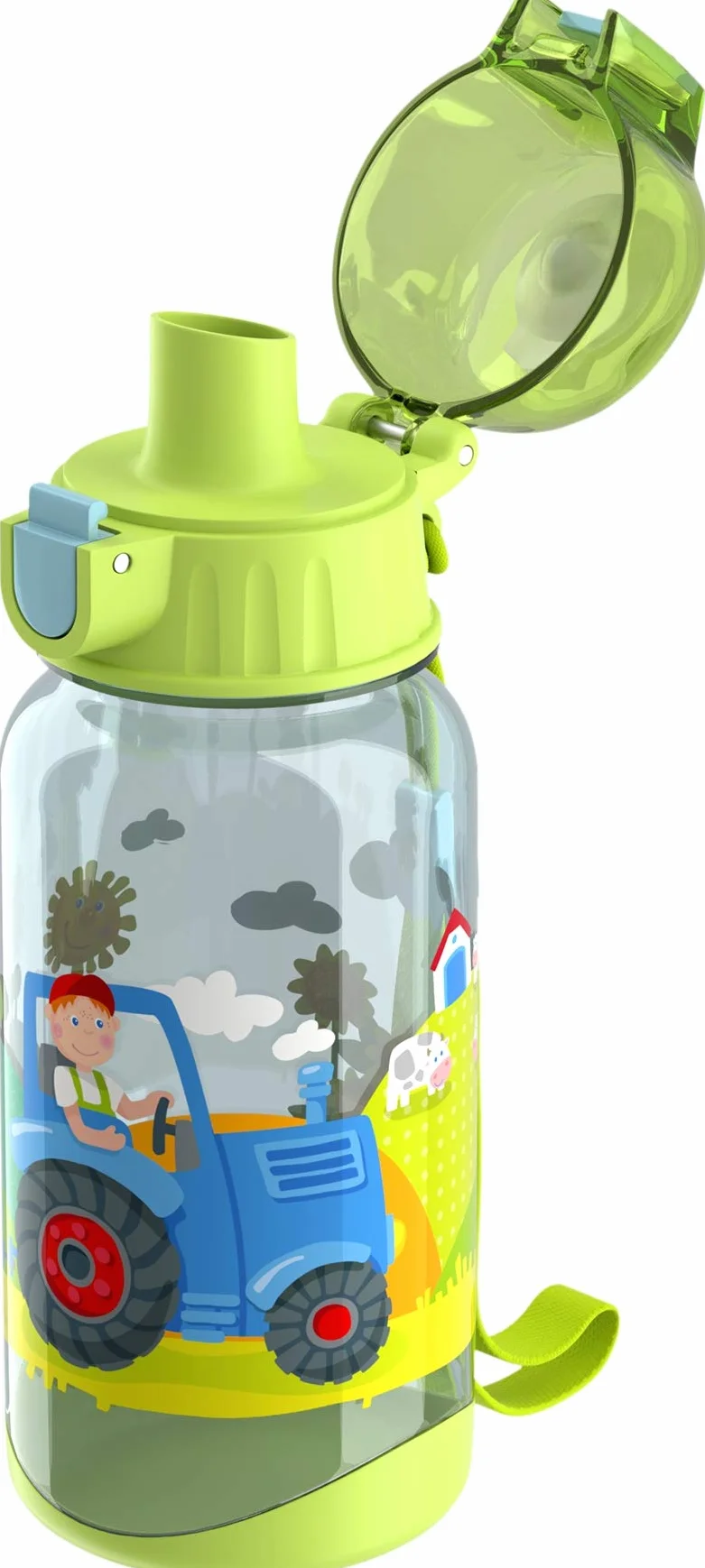Haba Traktor Bidon, Jasnozielony, 400 Ml, 304486