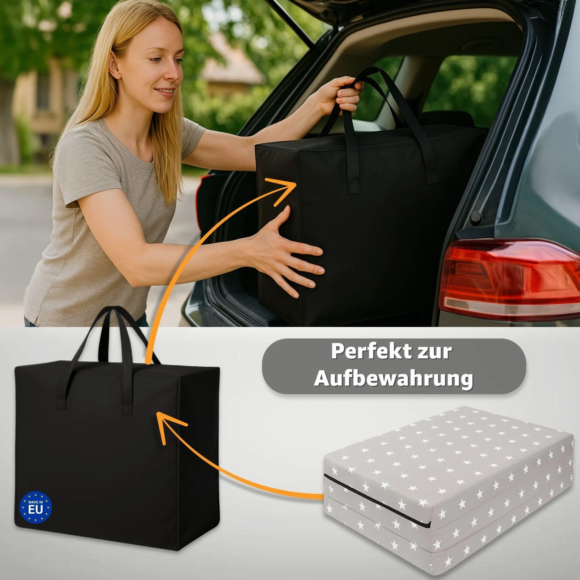 Materac do łóżeczka turystycznego 60x120 cm składany - gruby składany materac dla dziecka materac składany materac dziecięcy łóżeczko turystyczne 120x60 tęczowy