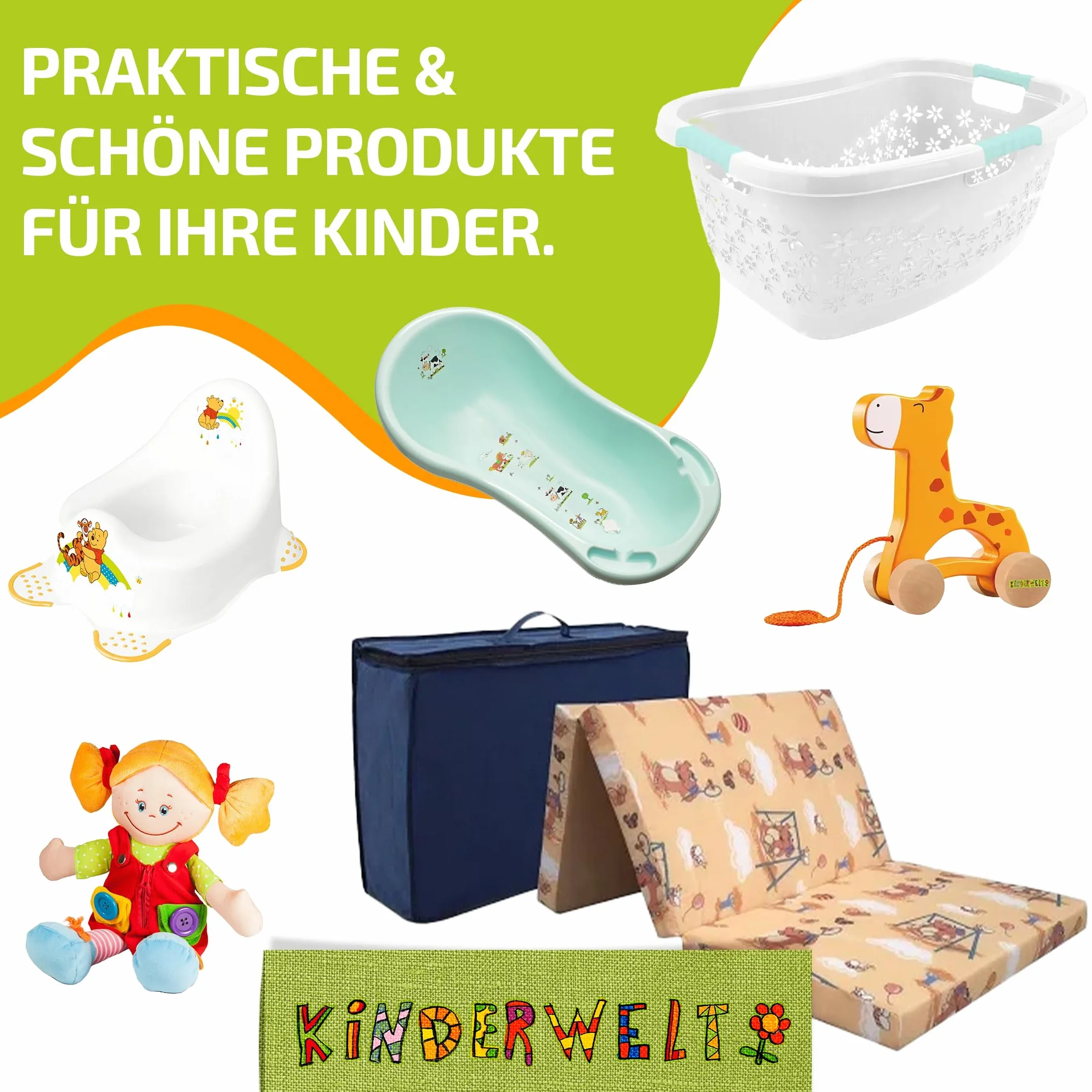 Materac podróżny dla niemowląt z wysokiej jakości zimnej pianki! 60 x 120 materac dla dzieci