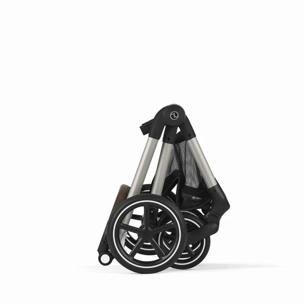 CYBEX Gold wózek dziecięcy EOS Lux 2 w 1, system podróżny, od urodzenia do 22 kg (ok. 4 lata), Seashell Beige