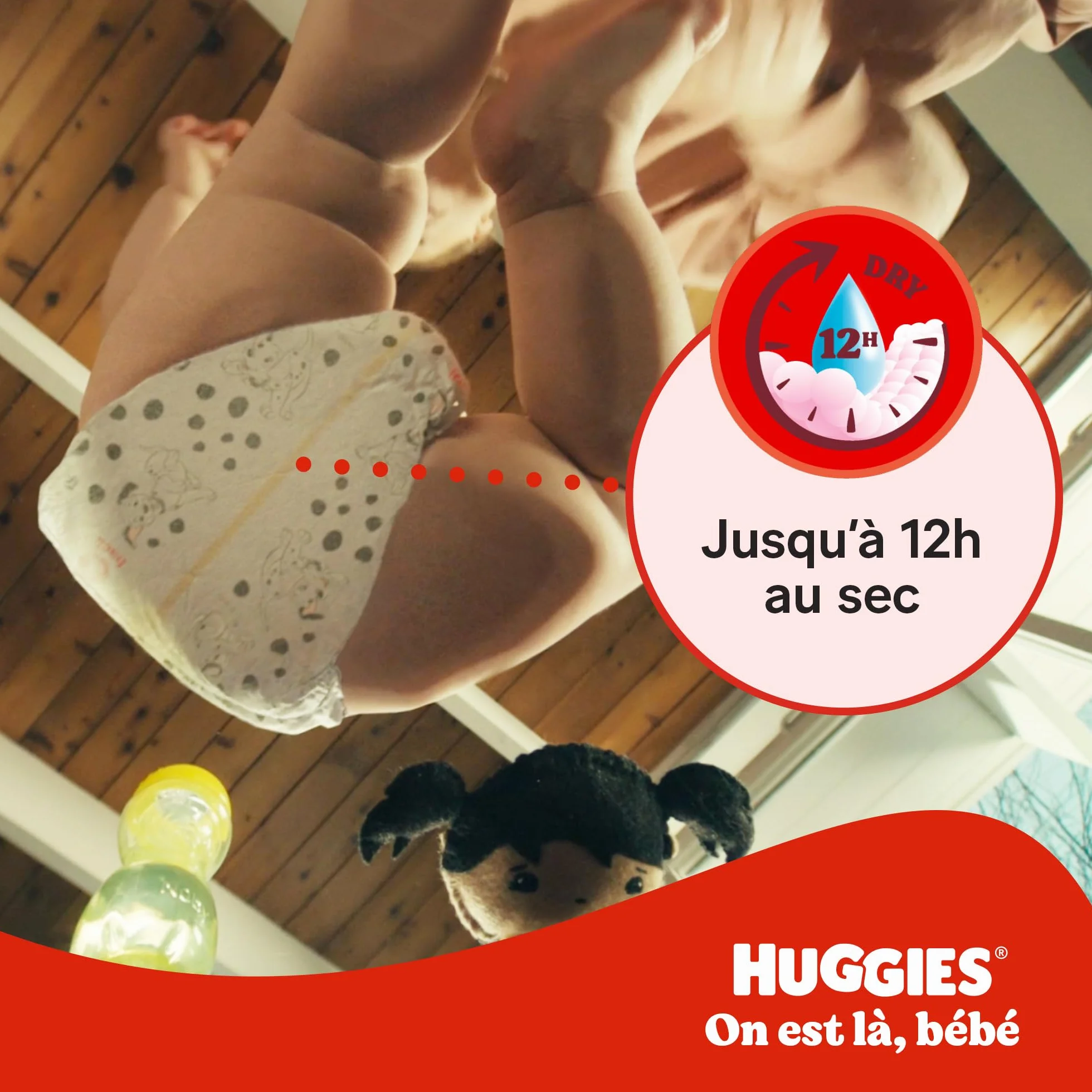 Huggies Ultra Comfort Pieluchomajtki, Rozmiar 4