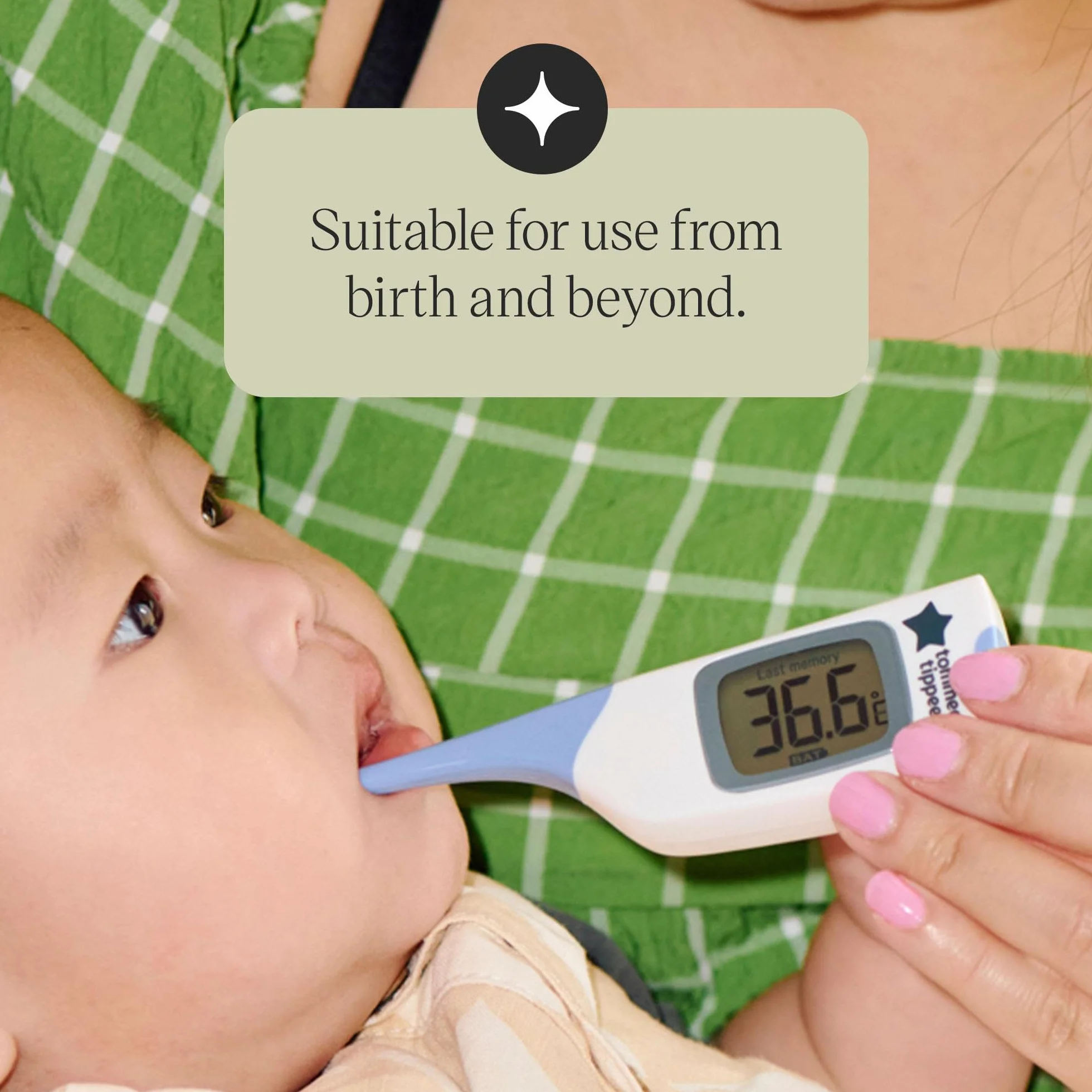 Tommee Tippee Digital 2-in-1 Thermometer