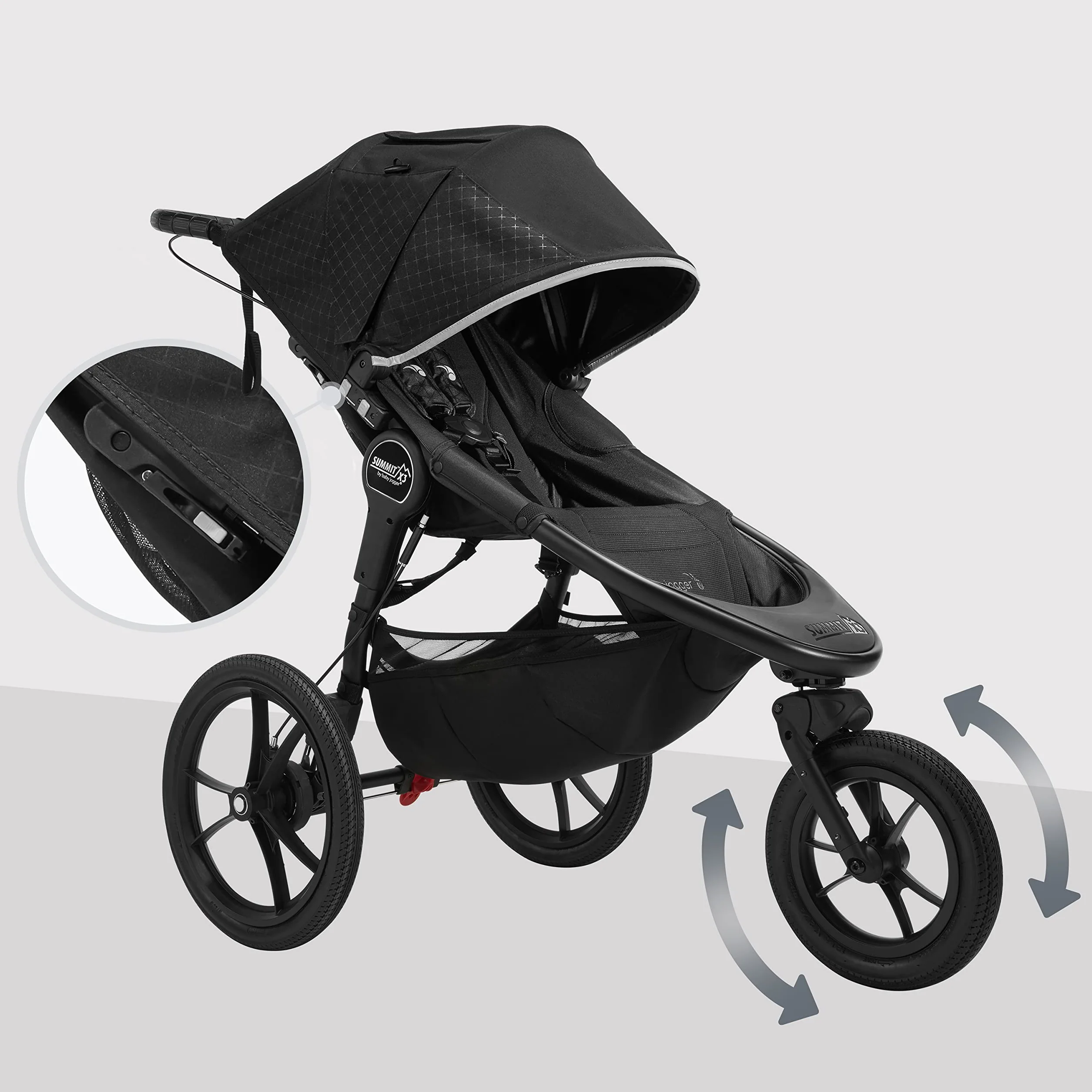 Baby Jogger 2144039 Wózek, Czarny, ‎78 x 55 x 27 cm