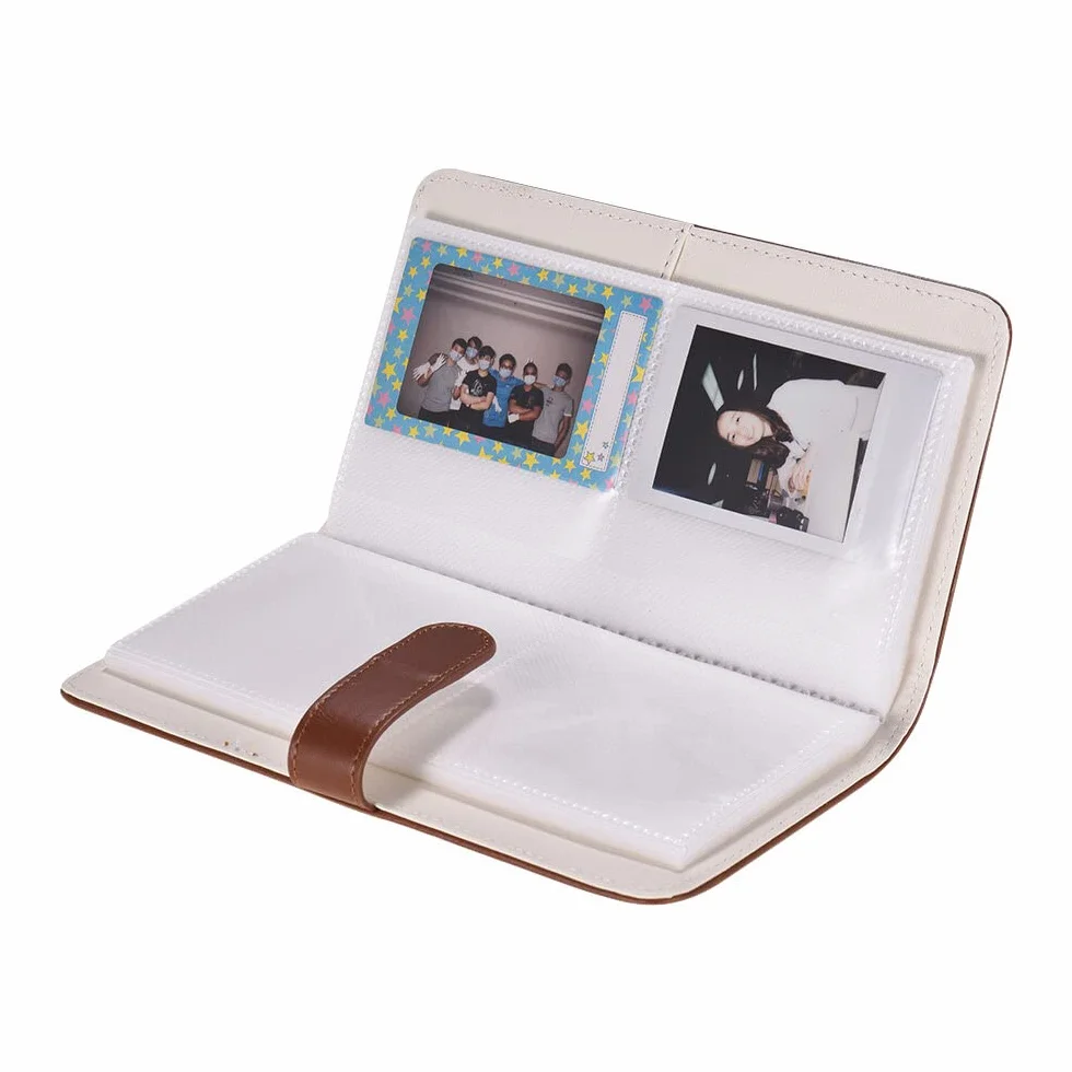 Przenośny mini album na zdjęcia, 80 kieszeni, album na zdjęcia, książka z zamknięciem magnetycznym, do Fujifilm Instax Mini 9, 8, 7s, 70, 25, 50s, 90 kolorowych folii, papier do aparatu