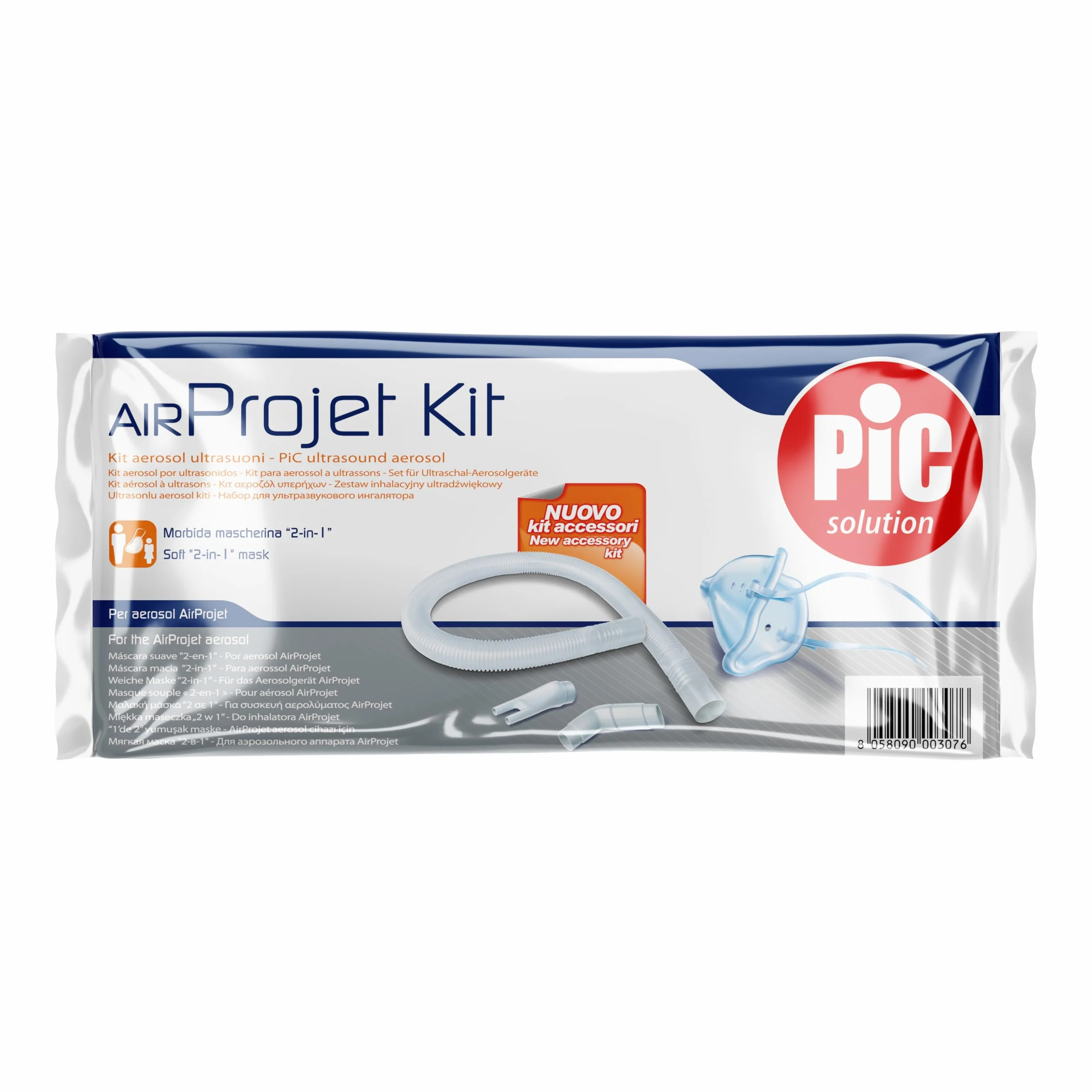 Pic Solution AIRProjet plus Aerozol Ultradźwiękowy, Biały, Niebieski