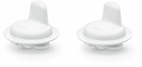 NUK 10255311 First Choice Active twarda tulejka do picia, biała, 2 sztuki w opakowaniu (2 sztuki)