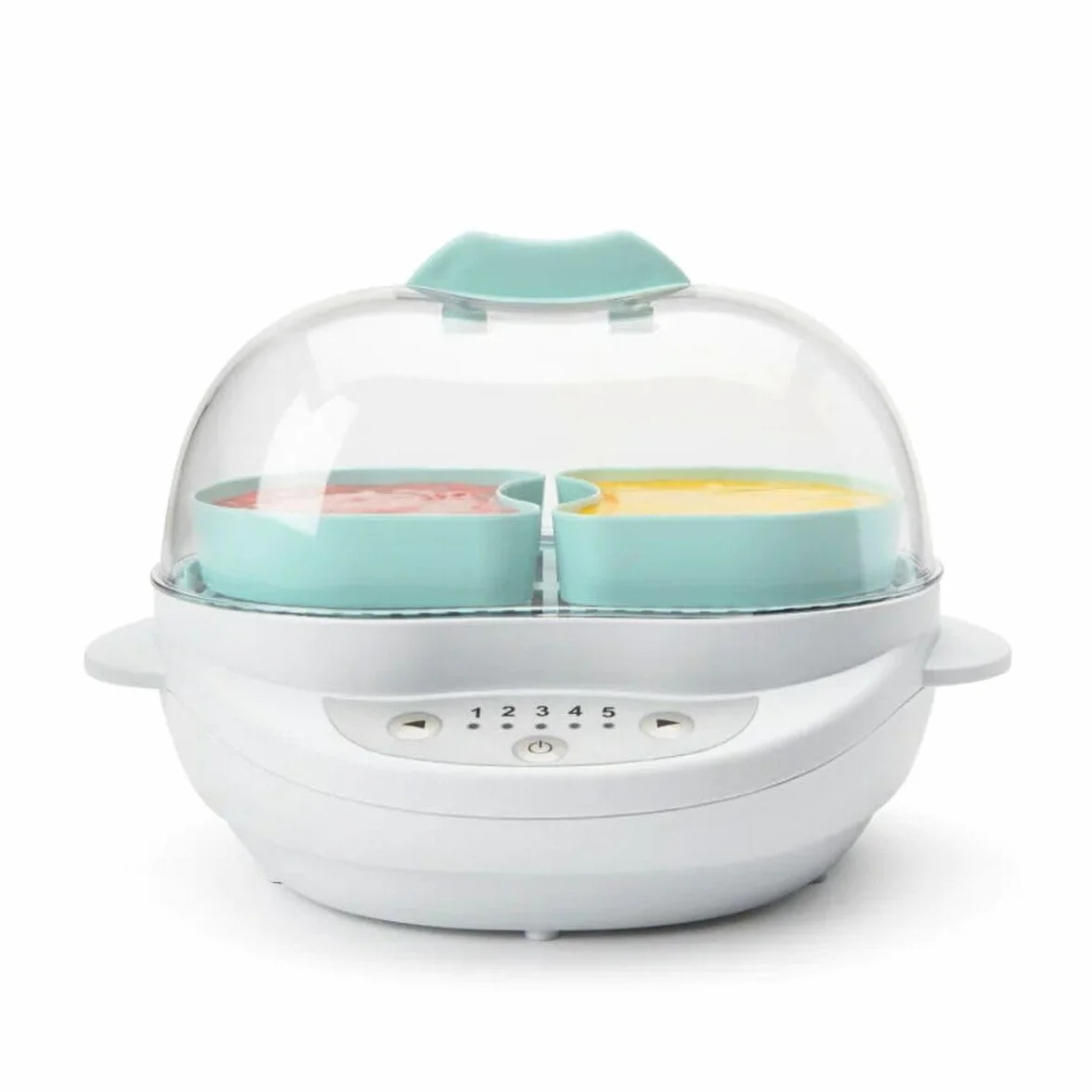 Nutribullet Baby Turbo parowar do przygotowywania posiłków dla niemowląt, procesor żywności dla niemowląt, urządzenie do dezynfekcji i sterylizacji; 420 W; BSR08N