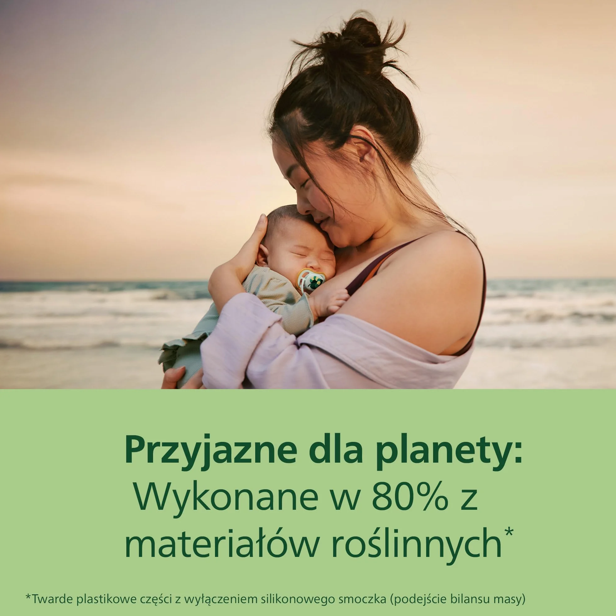 Philips Avent Ultra Air Day & Night Smoczki — ortodontyczny smoczek dla dzieci w wieku 0–6 miesięcy, wersja świecąca w ciemności, symetryczna miękka silikonowa końcówka, bez BPA, 4 sztuki, SCF087/22