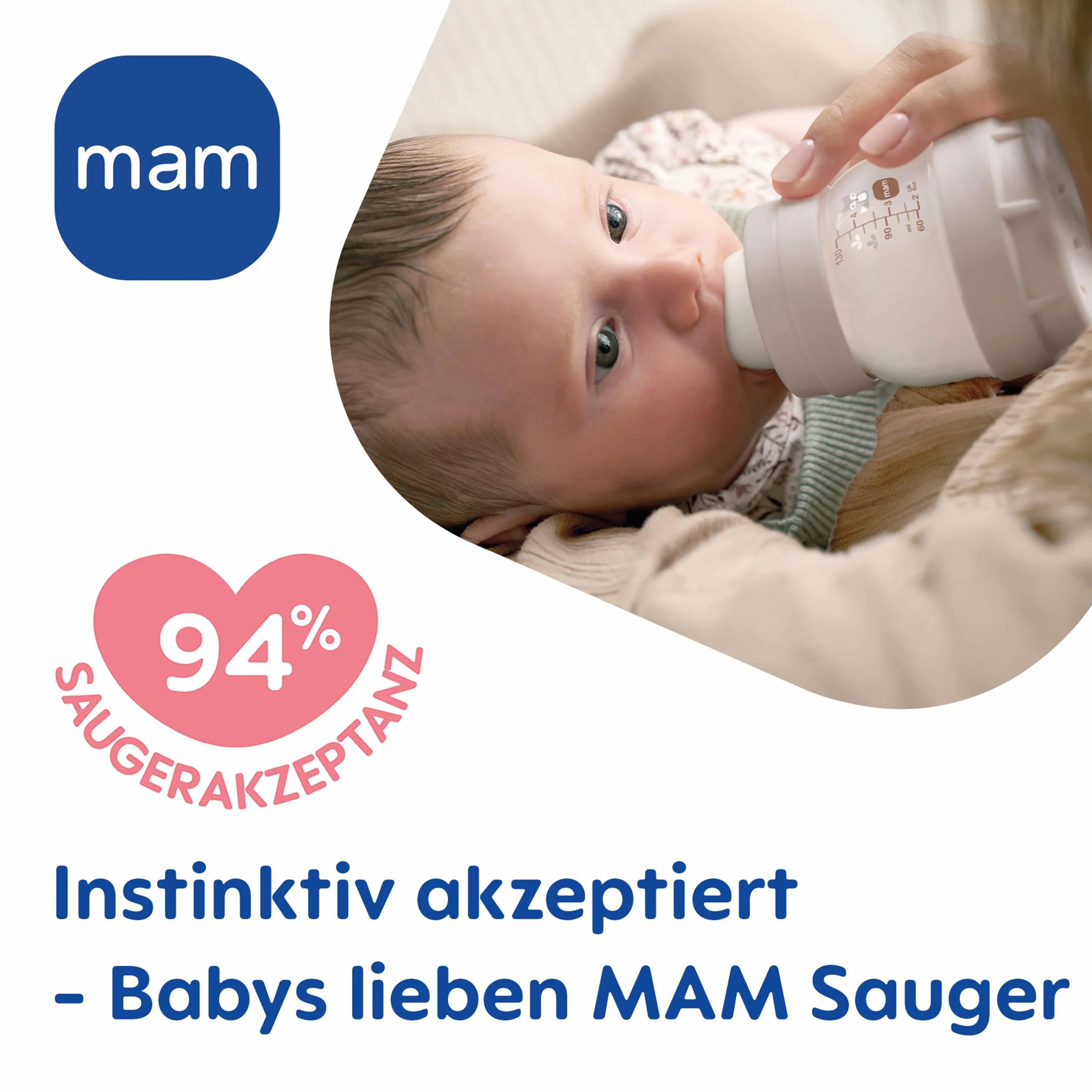 Mam 99964100 Smoczek, Przezroczysty, 4 Sztuki