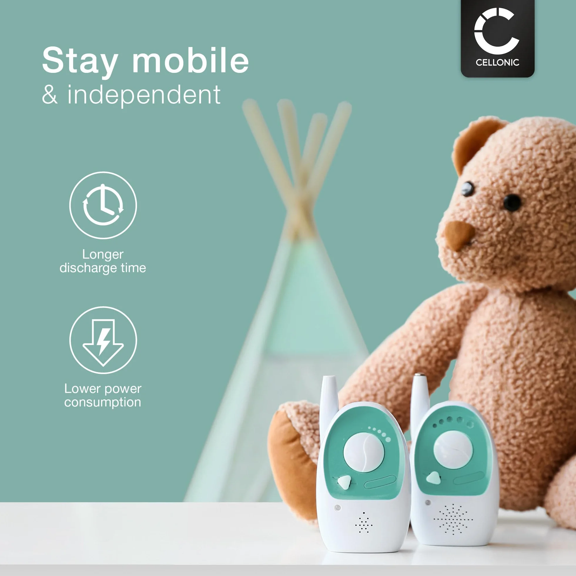 CELLONIC, Bateria do niani kompatybilna z Philips Avent SCD833, Avent SCD835, Avent SCD831 (2600mAh)