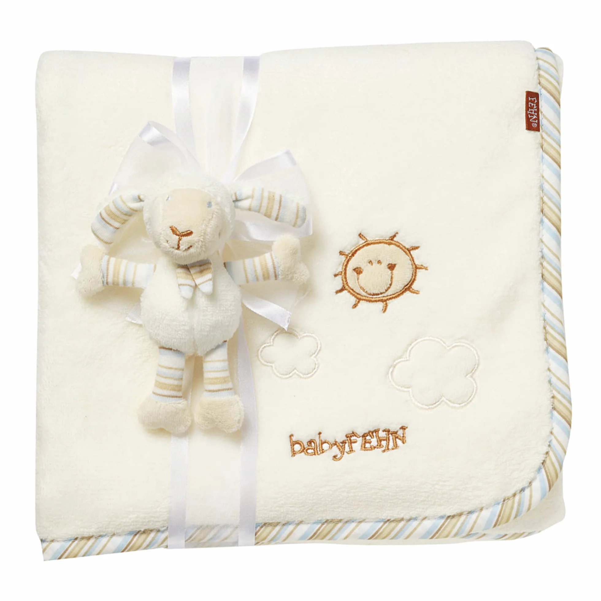 Fehn Baby Fehn 396089 Koc Polarowy, Owca