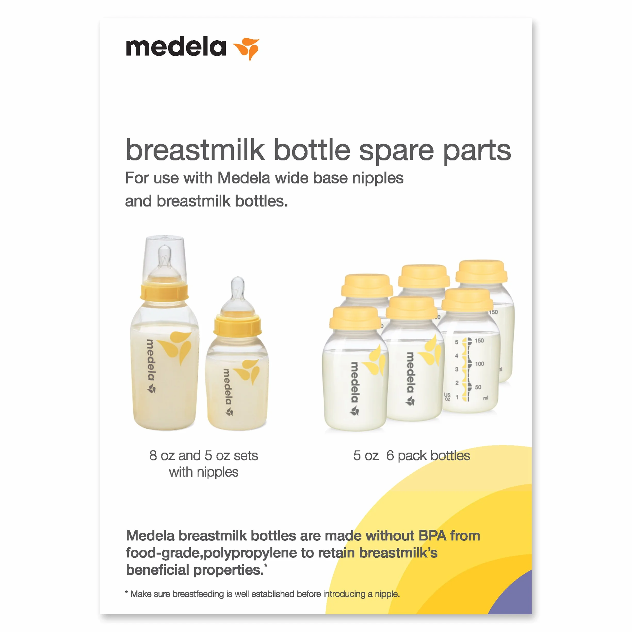 Medela Breastmilk Bottle Spare Parts by Medela