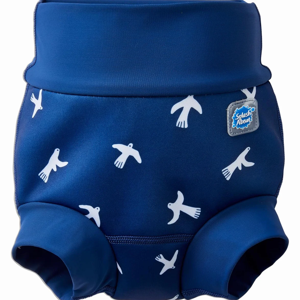 Splash About Happy Nappy Duo Wiederverwendbare Schwimmwindel, White Birds, 12-24 miesięcy