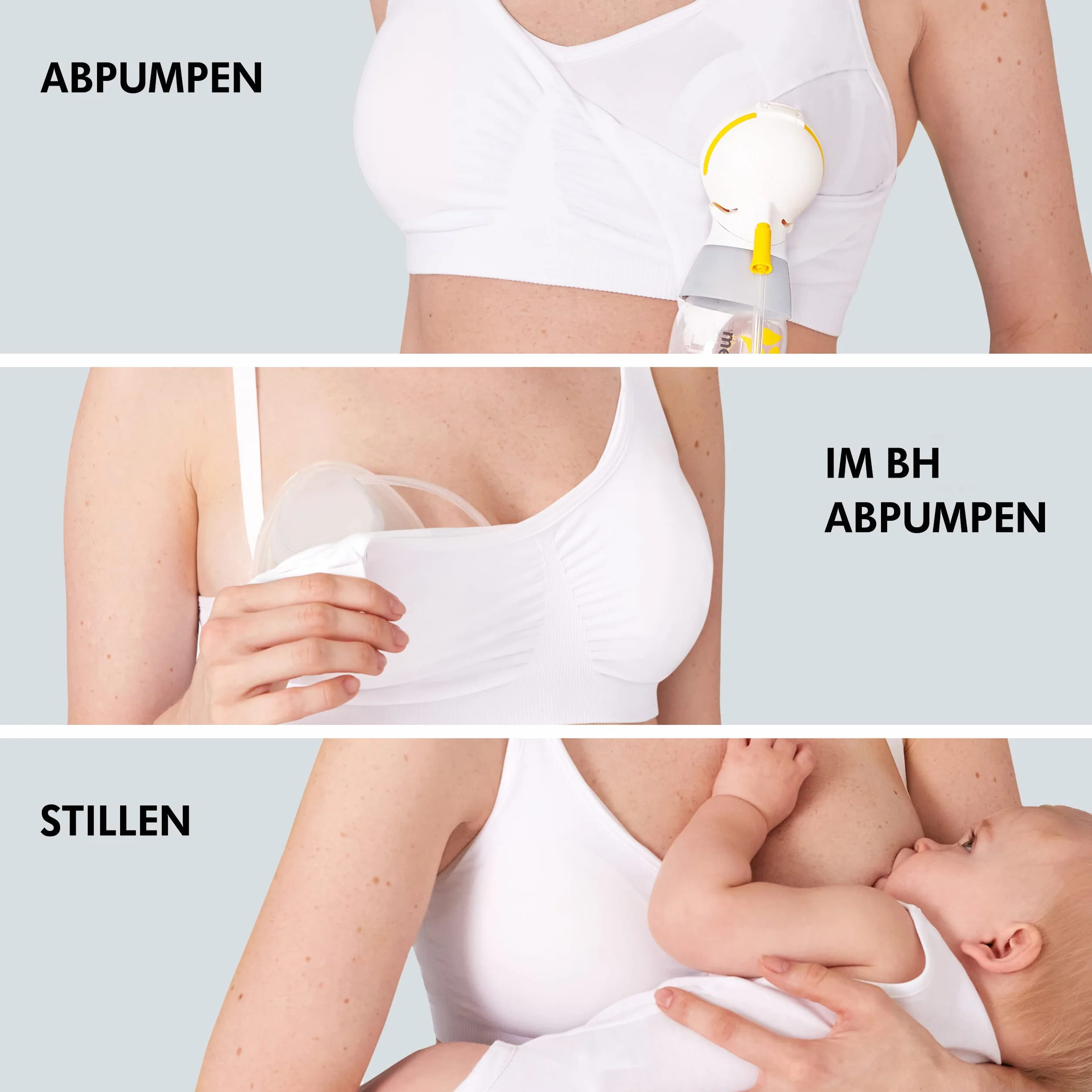Medela Hands-Free PumpNurse Biustonosz L Chai, Kobiety