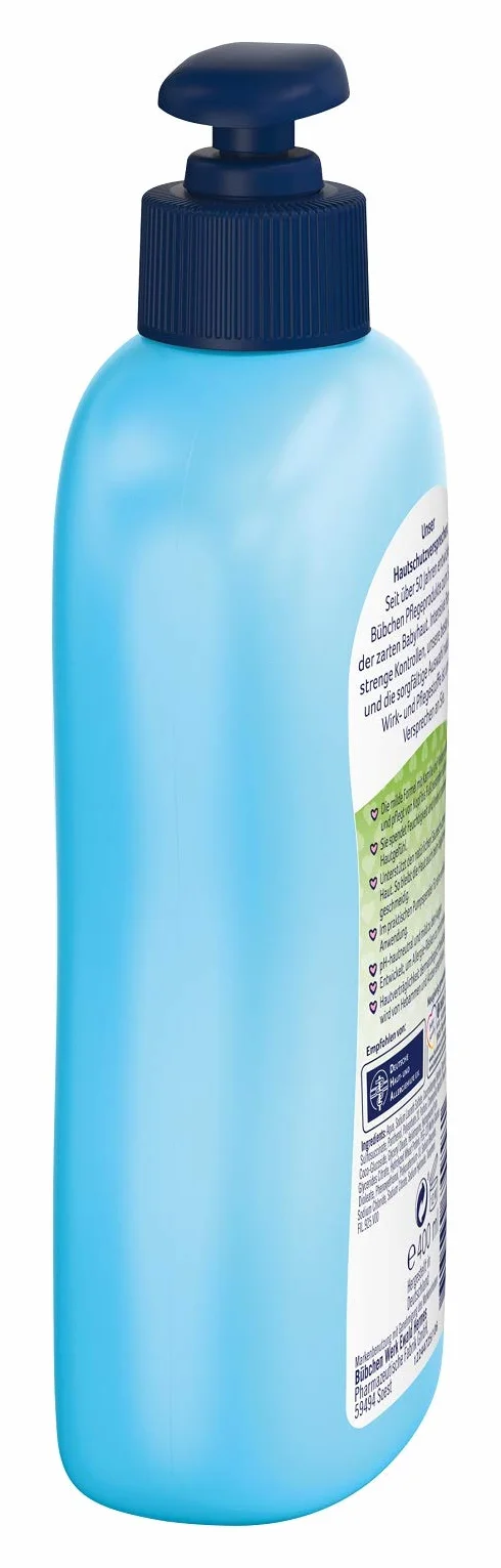 Bübchen żel do mycia delikatnej skóry dziecka, dozownik 400 ml, 2 sztuki w opakowaniu (2 x 400 ml)