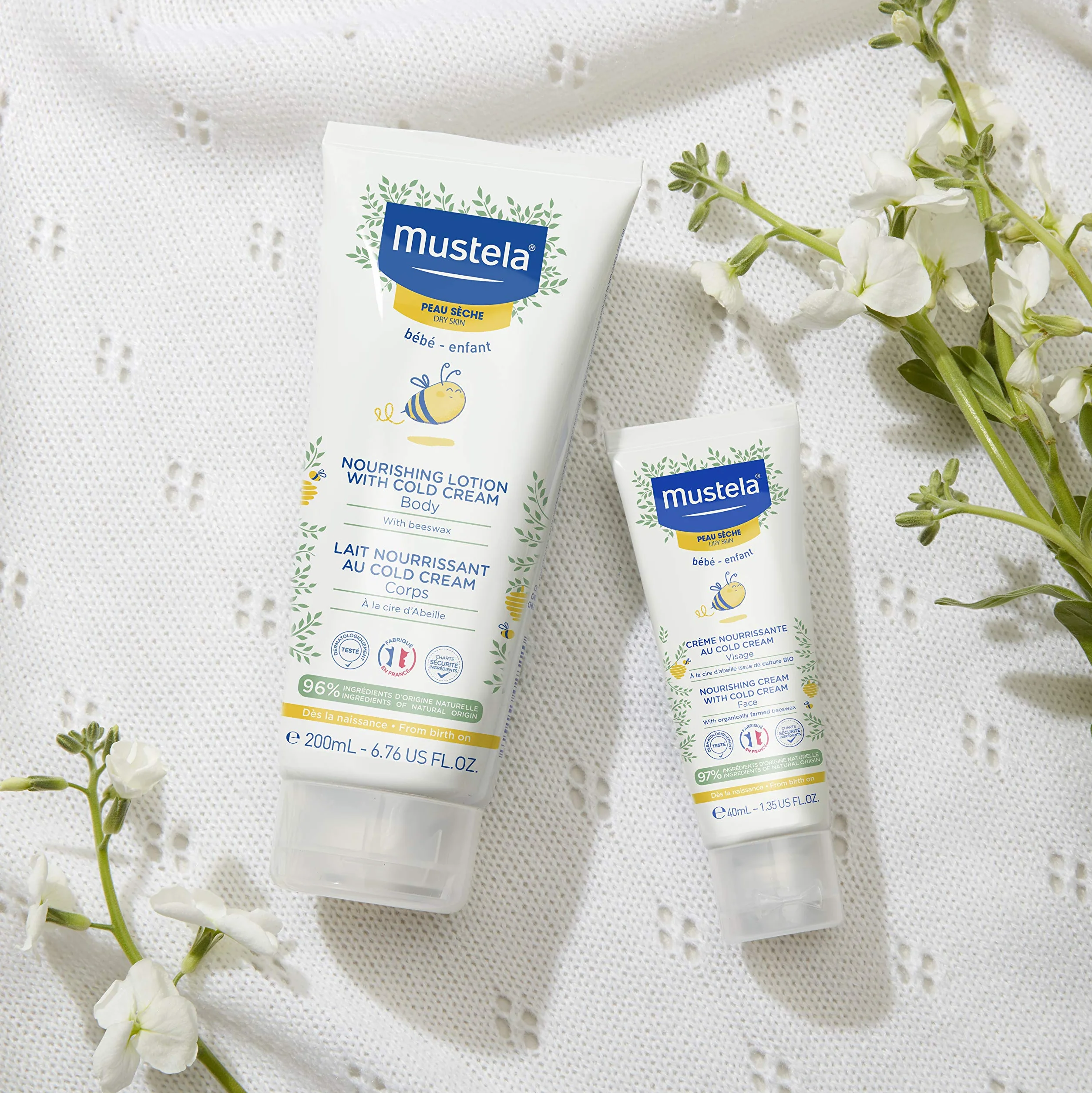 Mustela Baby Dry Skin Nutriting Cream Cold Cream 40 ml
