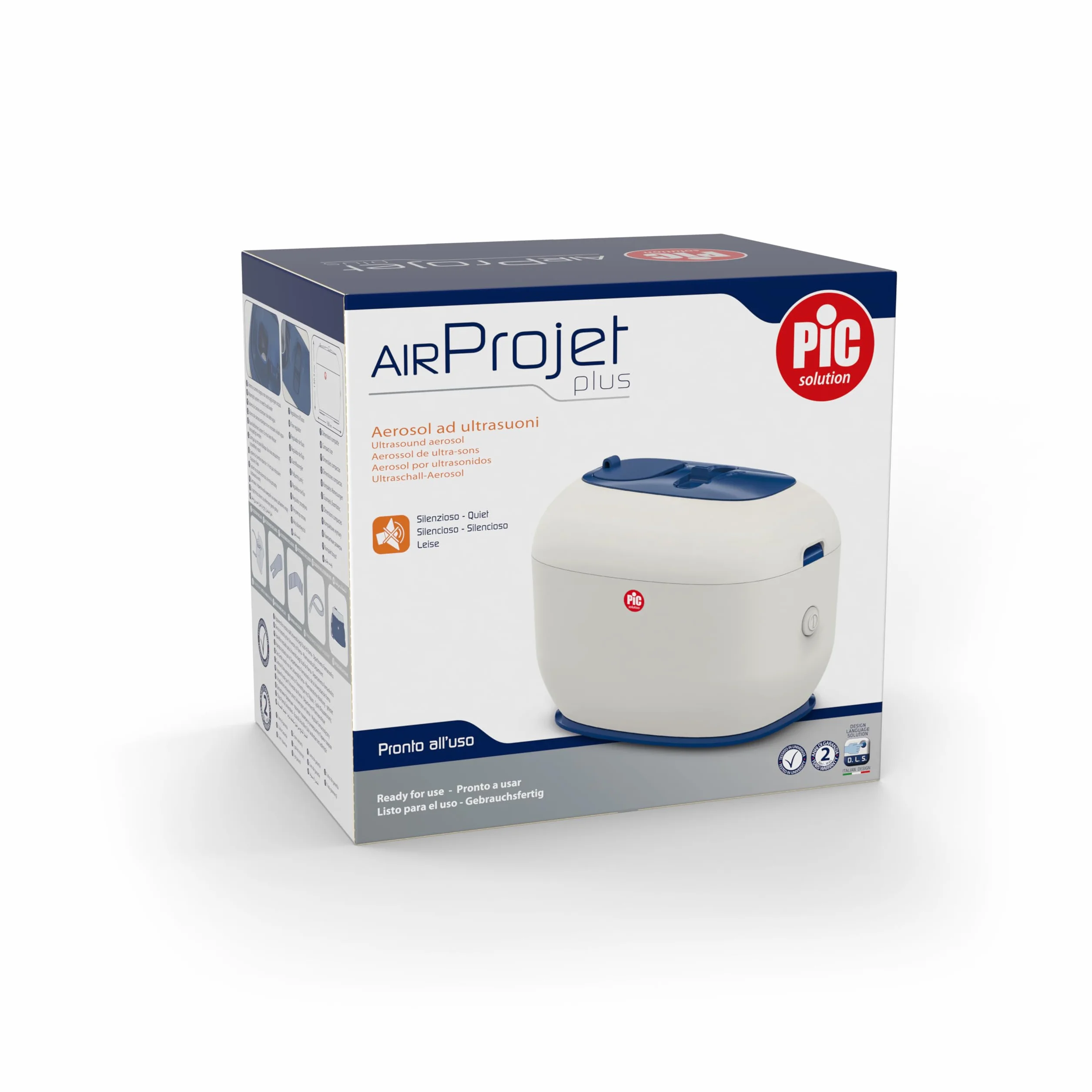 Pic Solution AIRProjet plus Aerozol Ultradźwiękowy, Biały, Niebieski