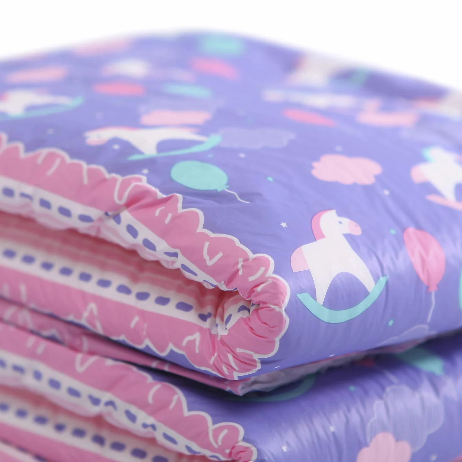 LittleForBig Drukowane Briefy pieluchy dla dorosłych Dorośli Baby miłośnik pieluszek ABDL 10 sztuki-mała fantazja L