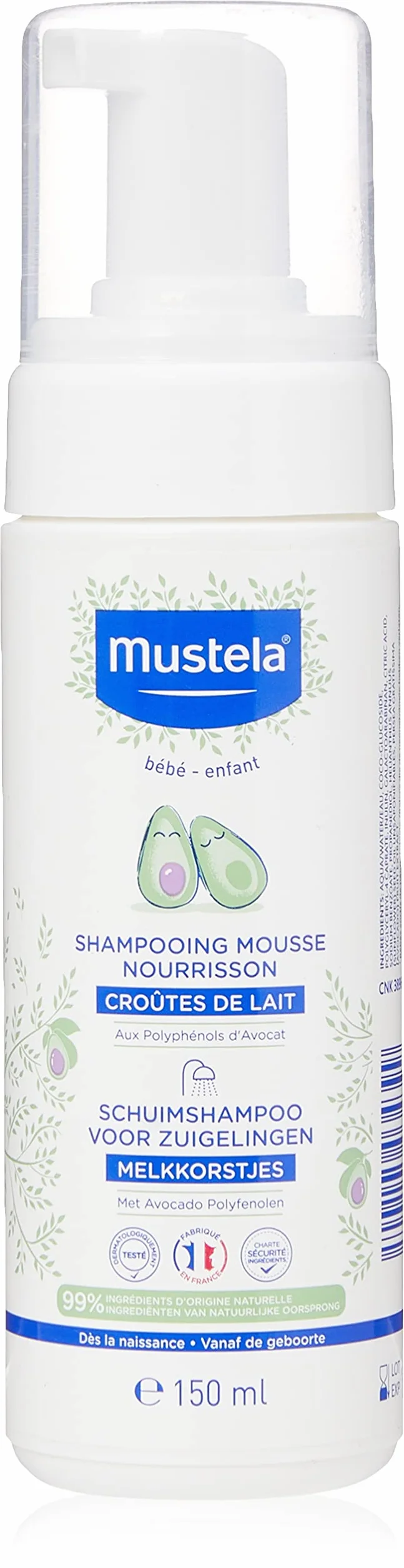 Mustela Szampon Mousse 2019-150 g