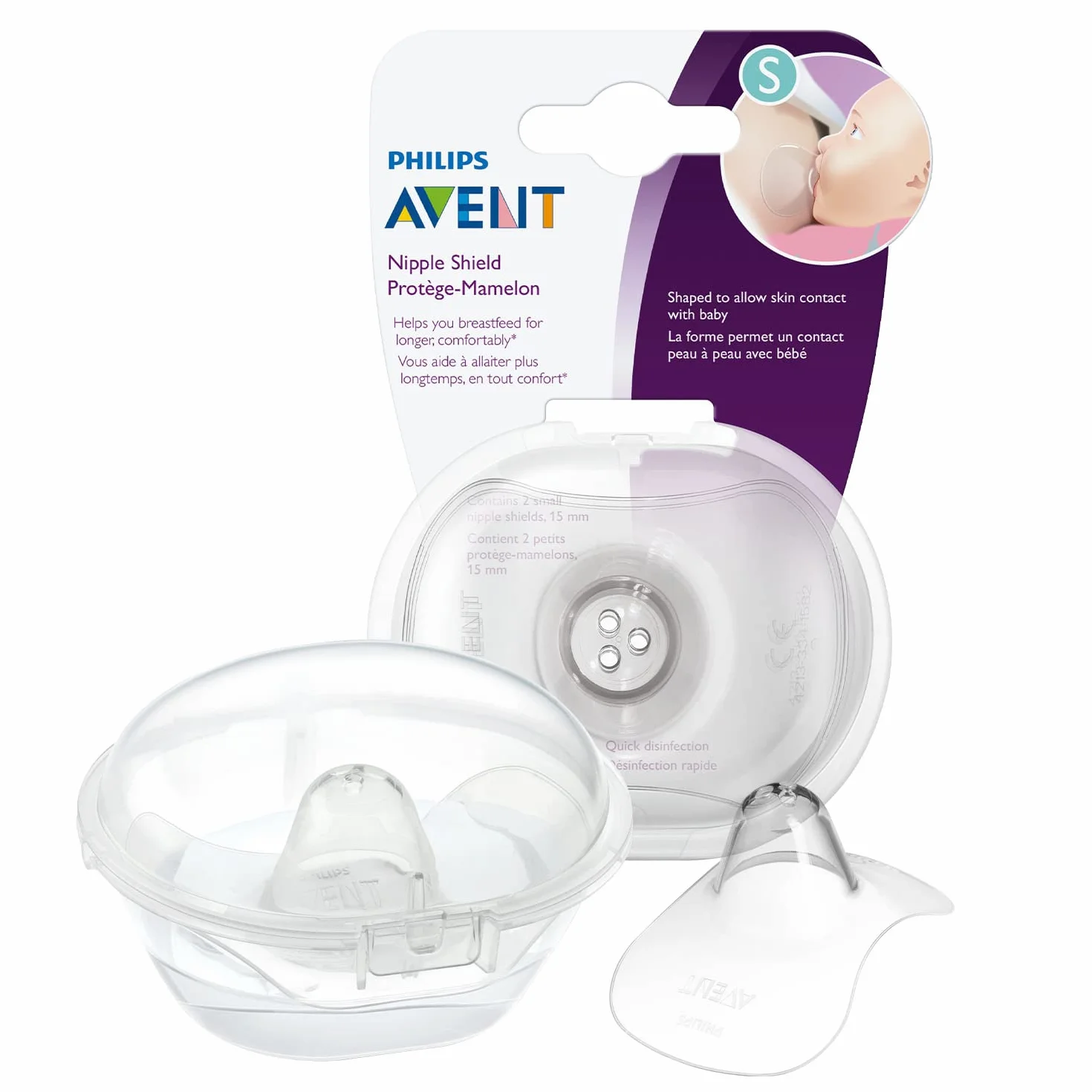 Philips Avent nakładki na klatkę piersiową (model SCF153/01)