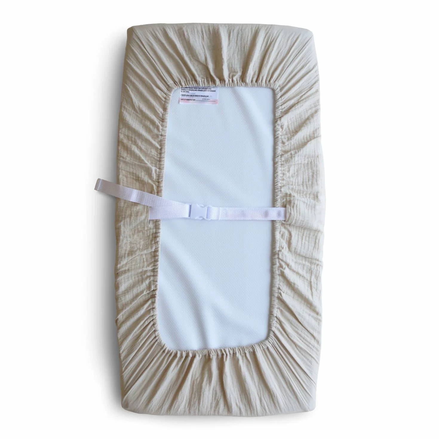 Mushie Changing Pad Cover Fog