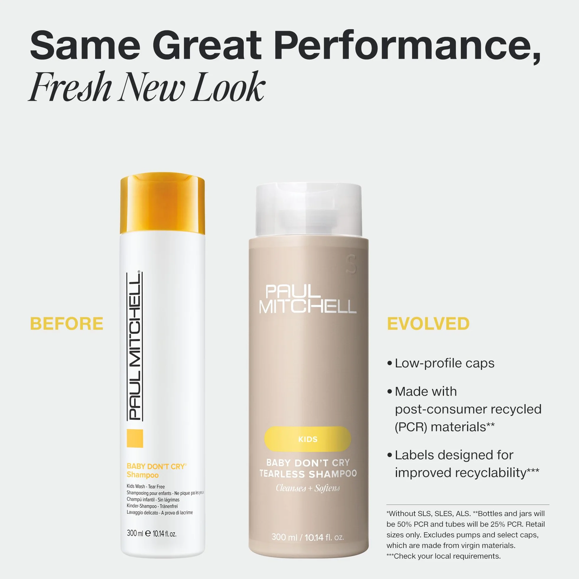 Paul Mitchell - Dzieci - Baby Don't Cry Szampon - 1000 ml