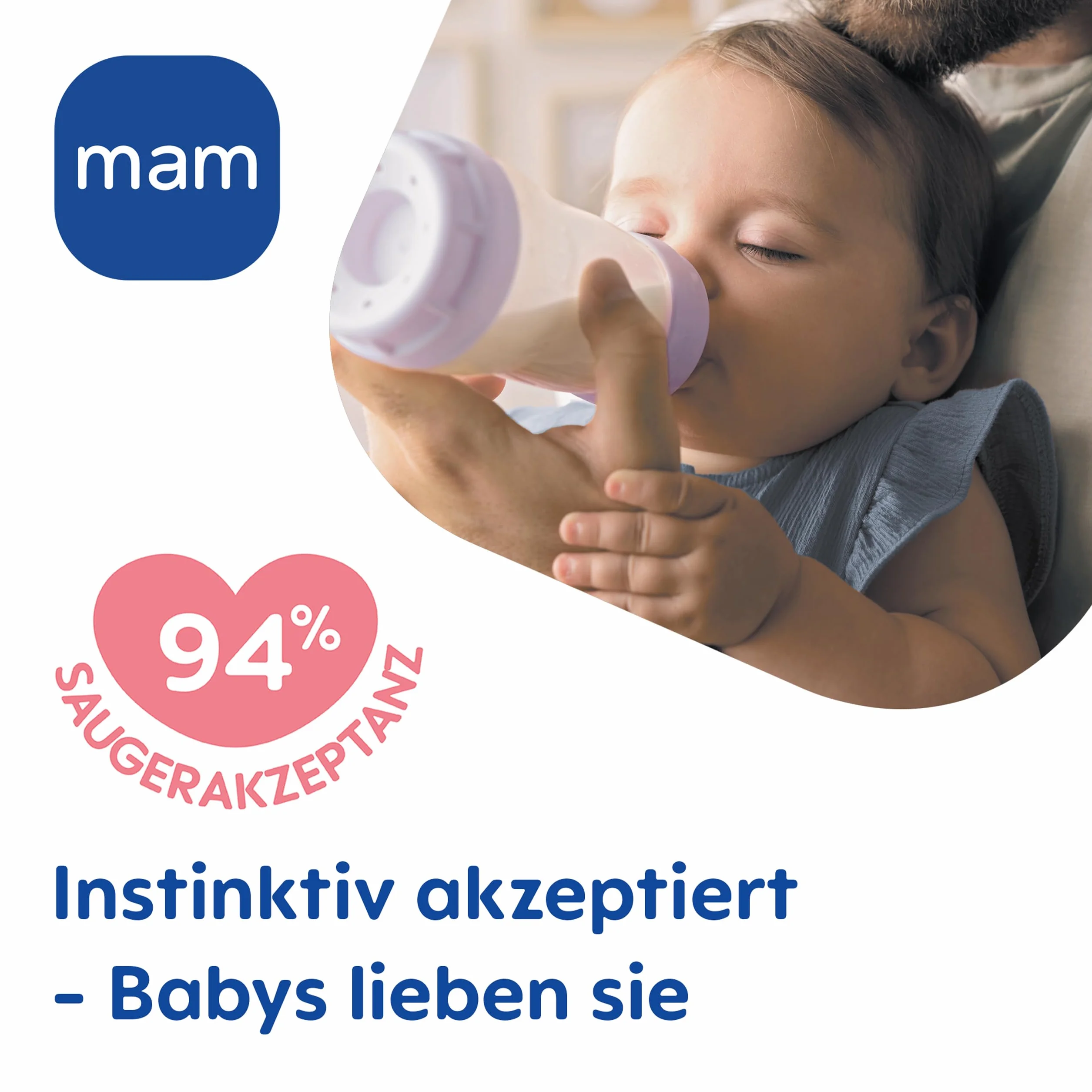 MAM Easy Start Anti-Colic butelka dla niemowląt (160 ml), wyjątkowo dobrze akceptowana butelka na mleko, butelka na napoje dla niemowląt z zaworem dolnym przeciwko kolce i ssaniu, rozmiar 1, 0+