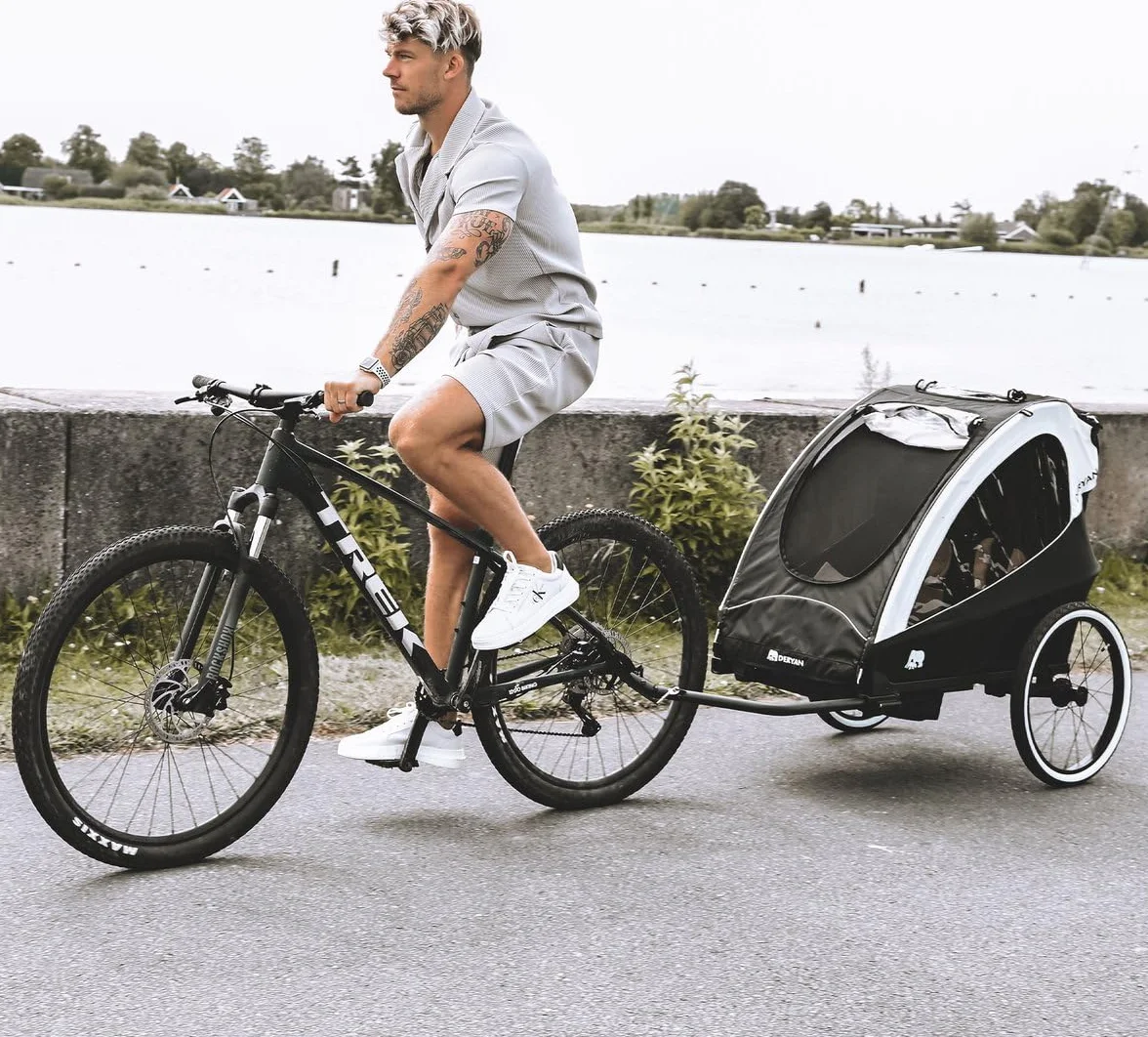 Deryan Luksusowa przyczepka rowerowa