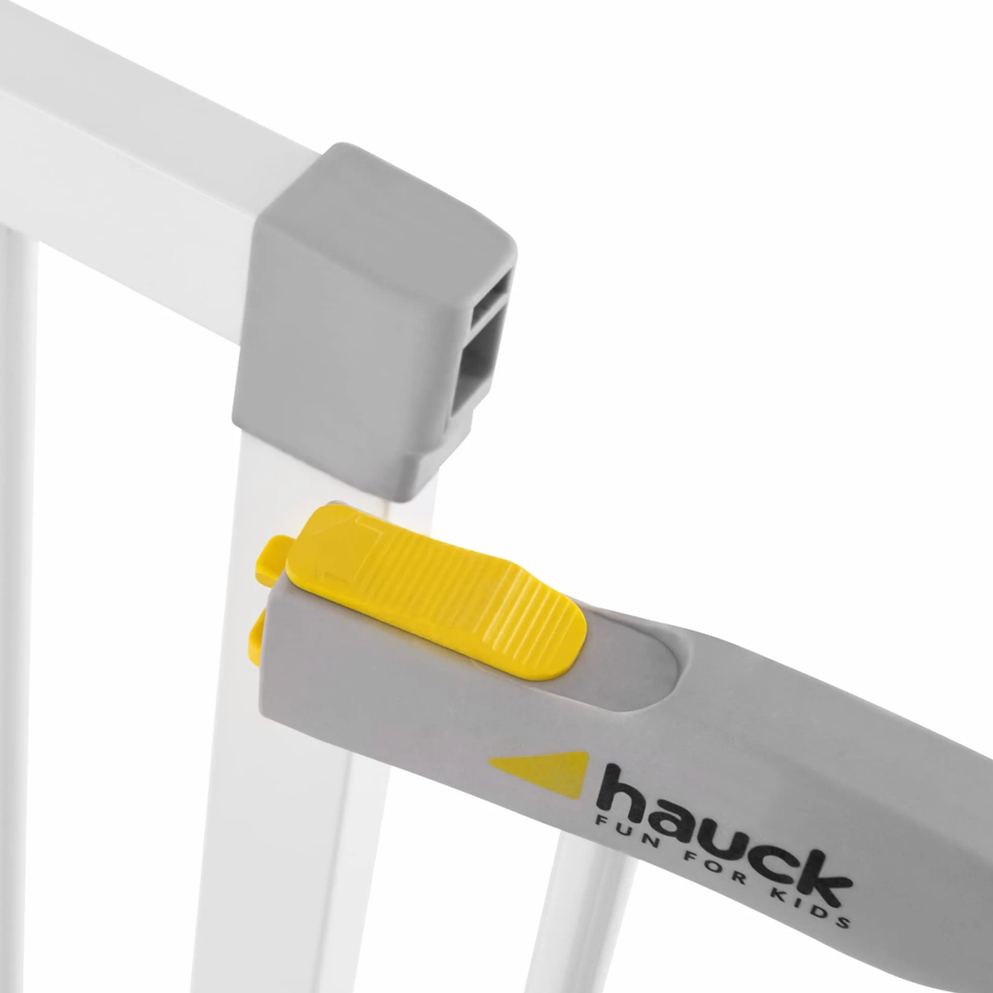 Hauck 59727 Bramka, Biały/Szary, 96-101 cm