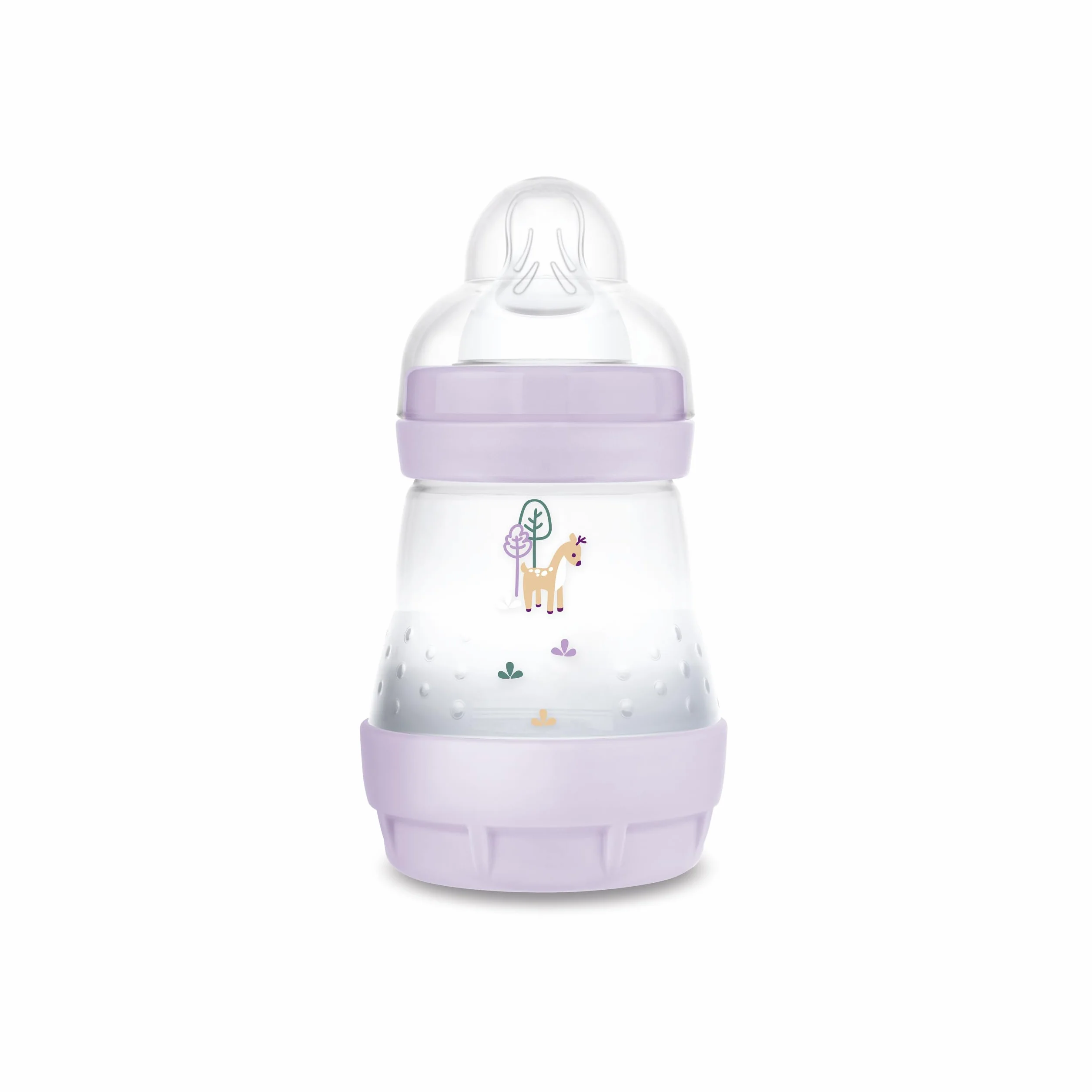 MAM Easy Start Anti-Colic butelka dla niemowląt (160 ml), wyjątkowo dobrze akceptowana butelka na mleko, butelka na napoje dla niemowląt z zaworem dolnym przeciwko kolce i ssaniu, rozmiar 1, 0+