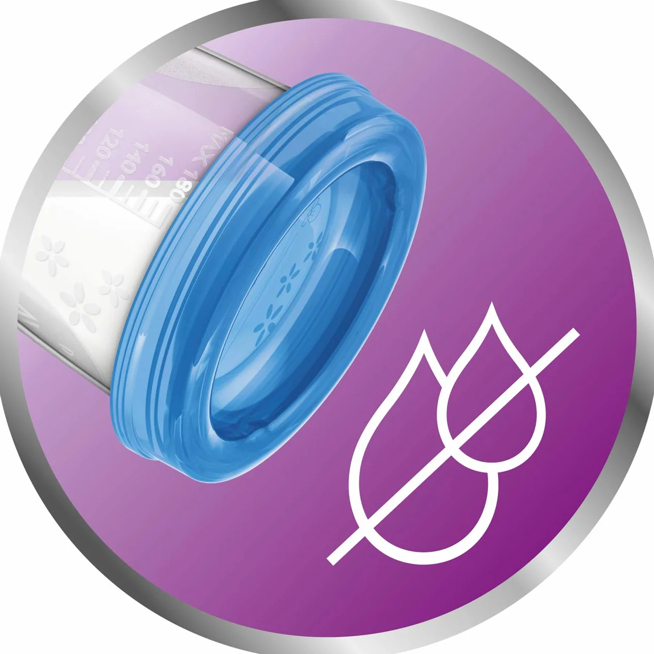 Pojemniki na pokarm Philips Avent - W zestawie wygodne adaptery - Szczelna pokrywka - Pojemniki i pokrywki do opisywania - 180 ml - 10 szt. - SCF618/10