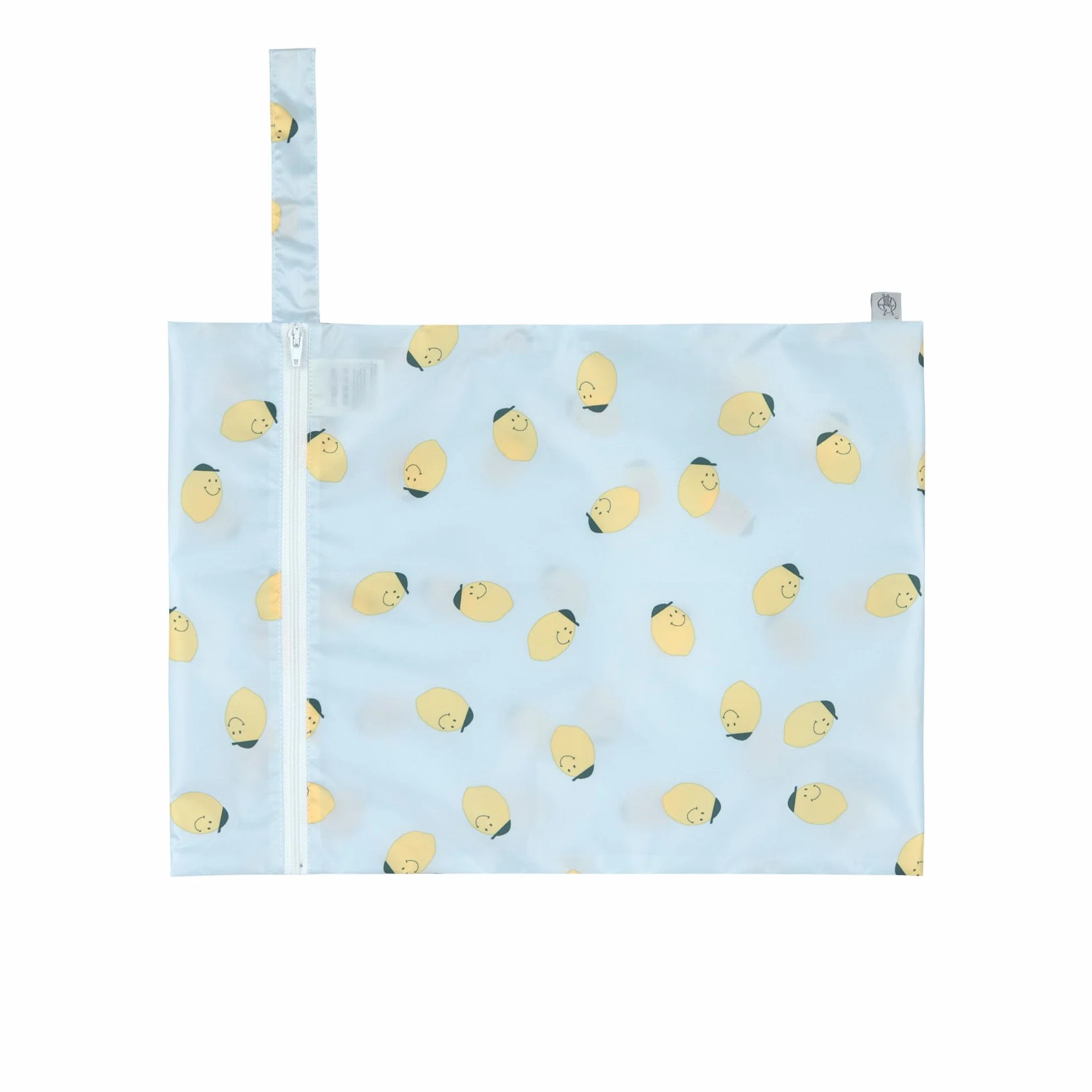 LÄSSIG Torba na nos wielokrotnego użytku, 2 sztuki/torba na mokro Happy Fruits Lemon