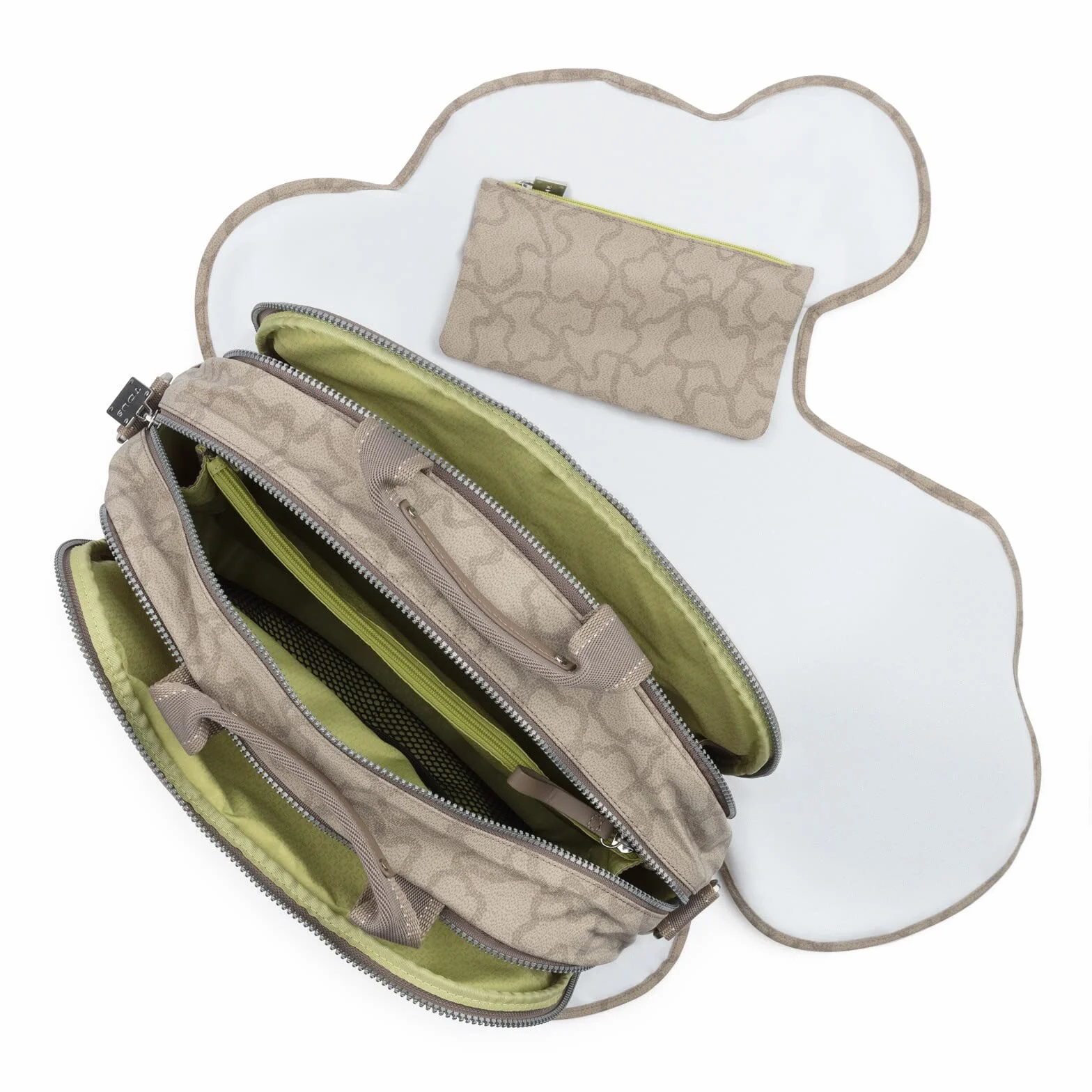 Kaos Baby Bag w kolorze kamienia, Kamień, Unikalna talla, Współczesny